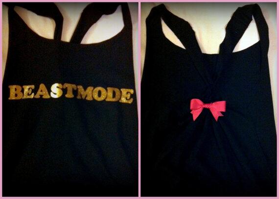 Beastmode Racerback Work-out Tank Top