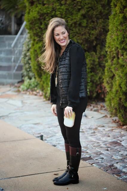 Payless Riding Boots styled by top Memphis fashion blogger, Walking in Memphis in High Heels.