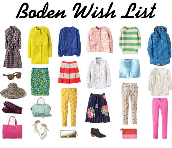 Boden Wish List