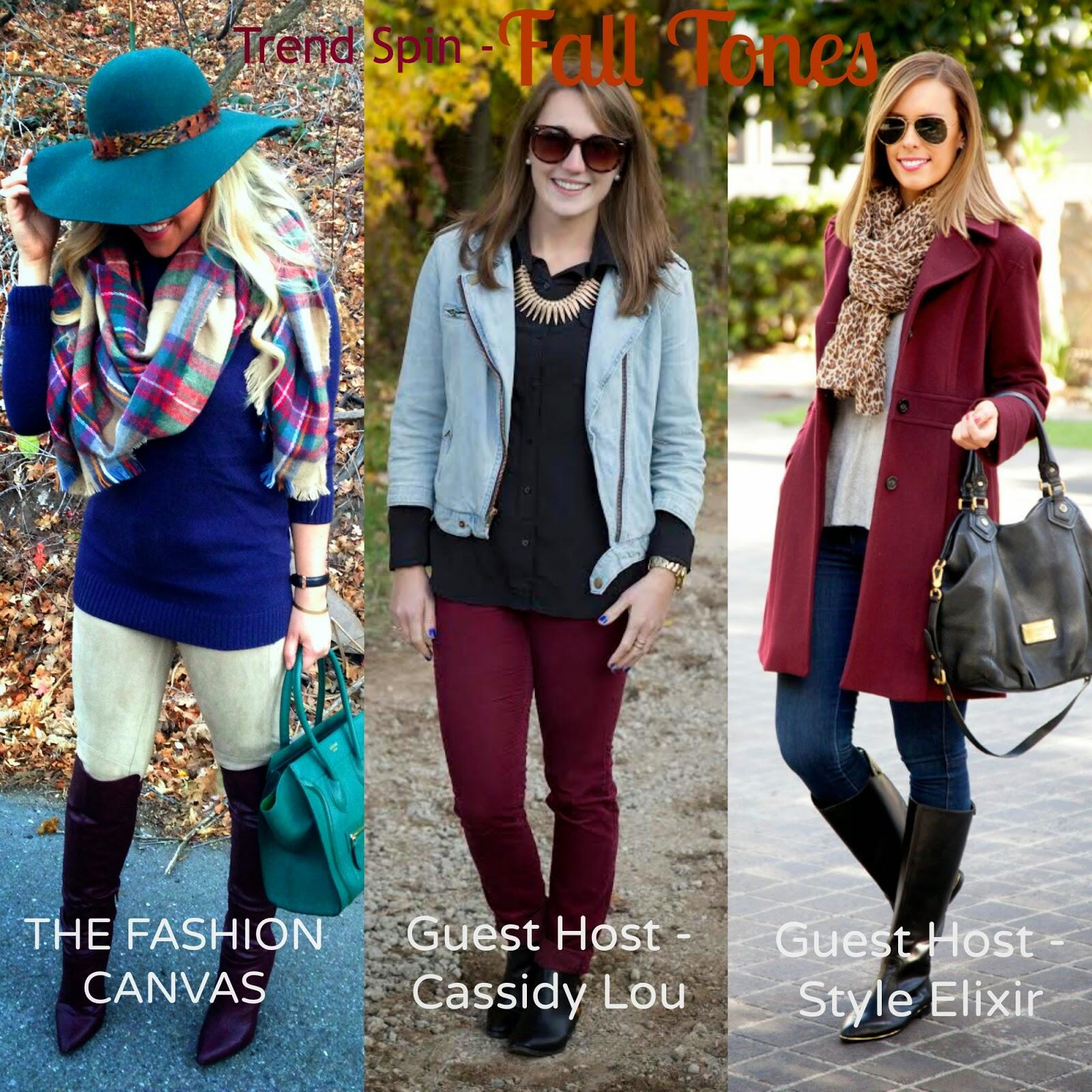 Trend Spin Linkup - Fall Tones - Walking in Memphis in High Heels