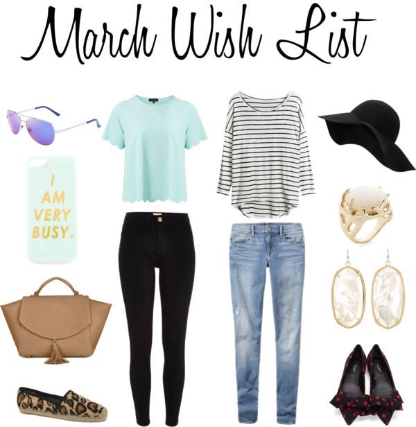 March Wish List