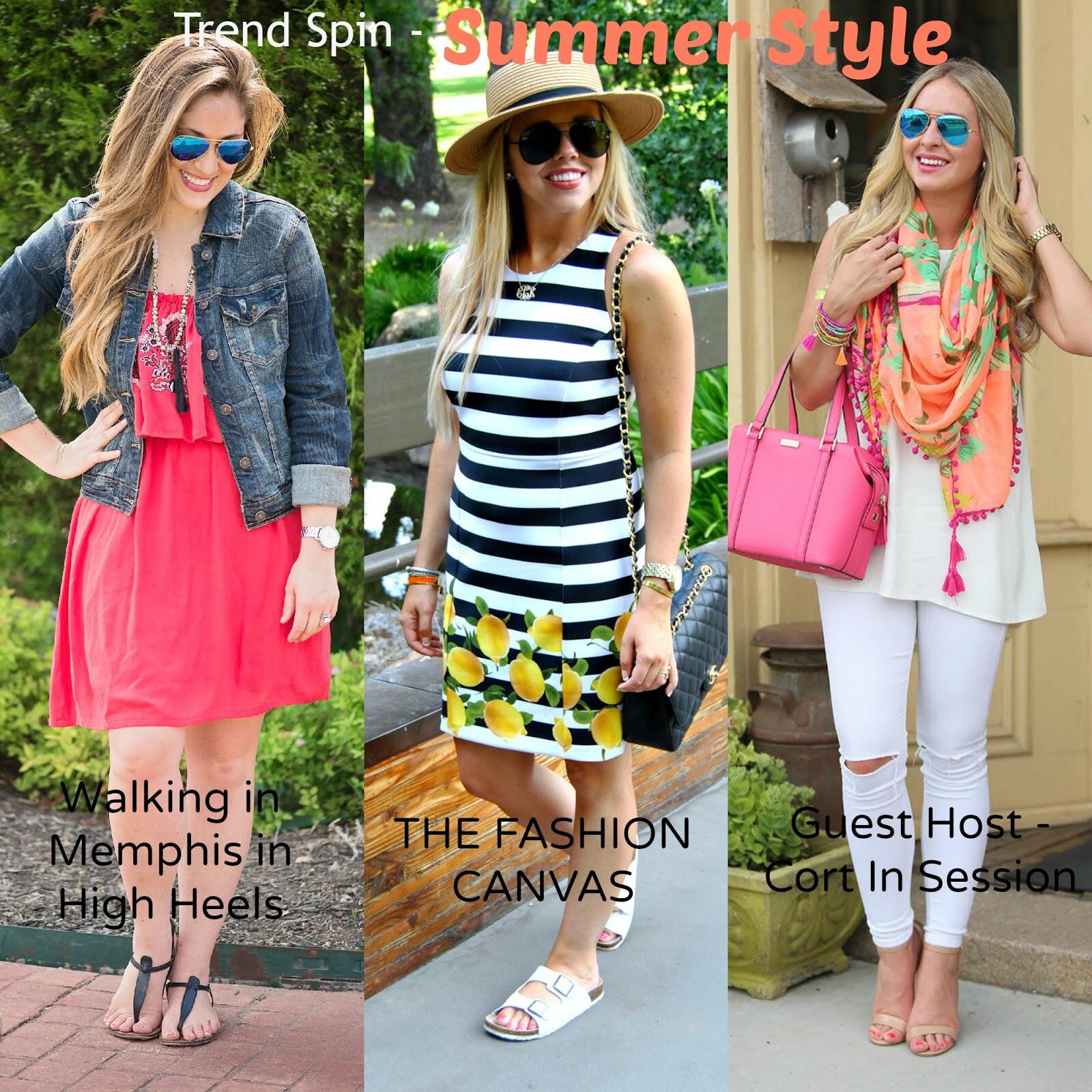 Trend Spin Linkup - Summer Style + $50 Skirtista Giveaway!! - Walking ...