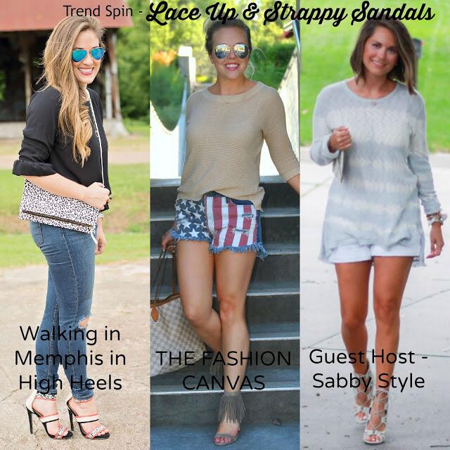Trend Spin Linkup - Laceup & Strappy Sandals - Walking in Memphis in ...