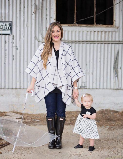 Mommy and Me Style: Hunter Boots featured by top Memphis fashion blogger, Walking in Memphis in High Heels.