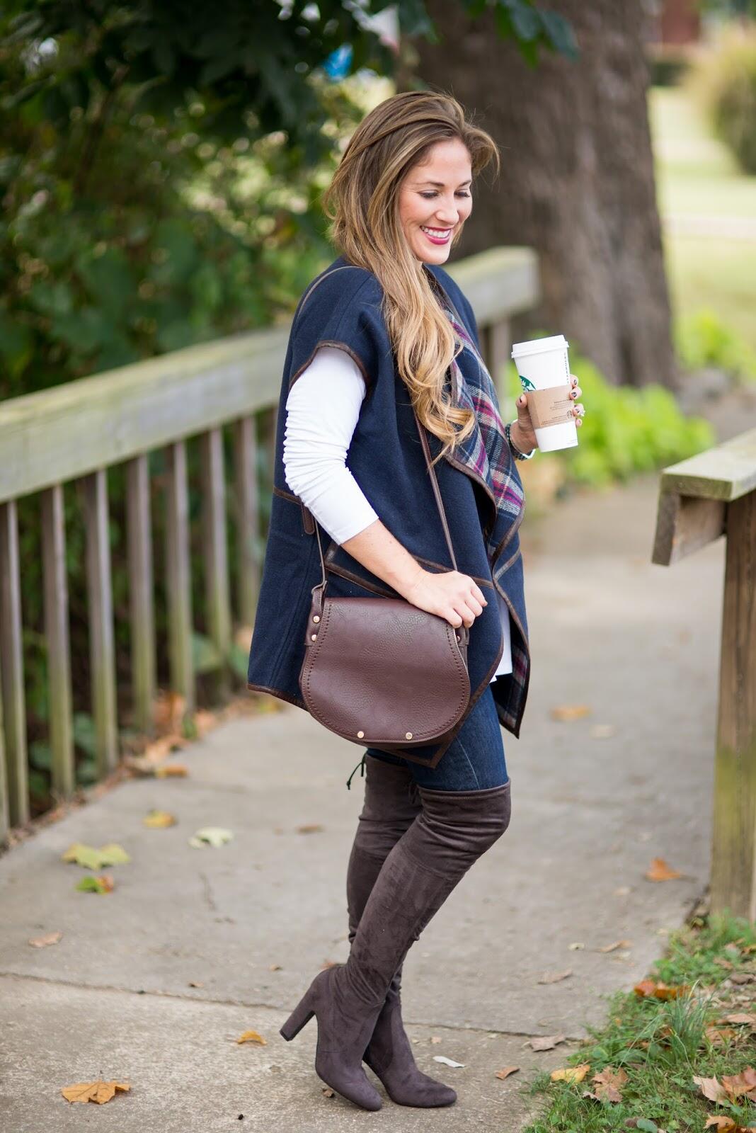 How to Wear Over the Knee Boots tips featured by top Memphis fashion blogger, Walking in Memphis in High Heels