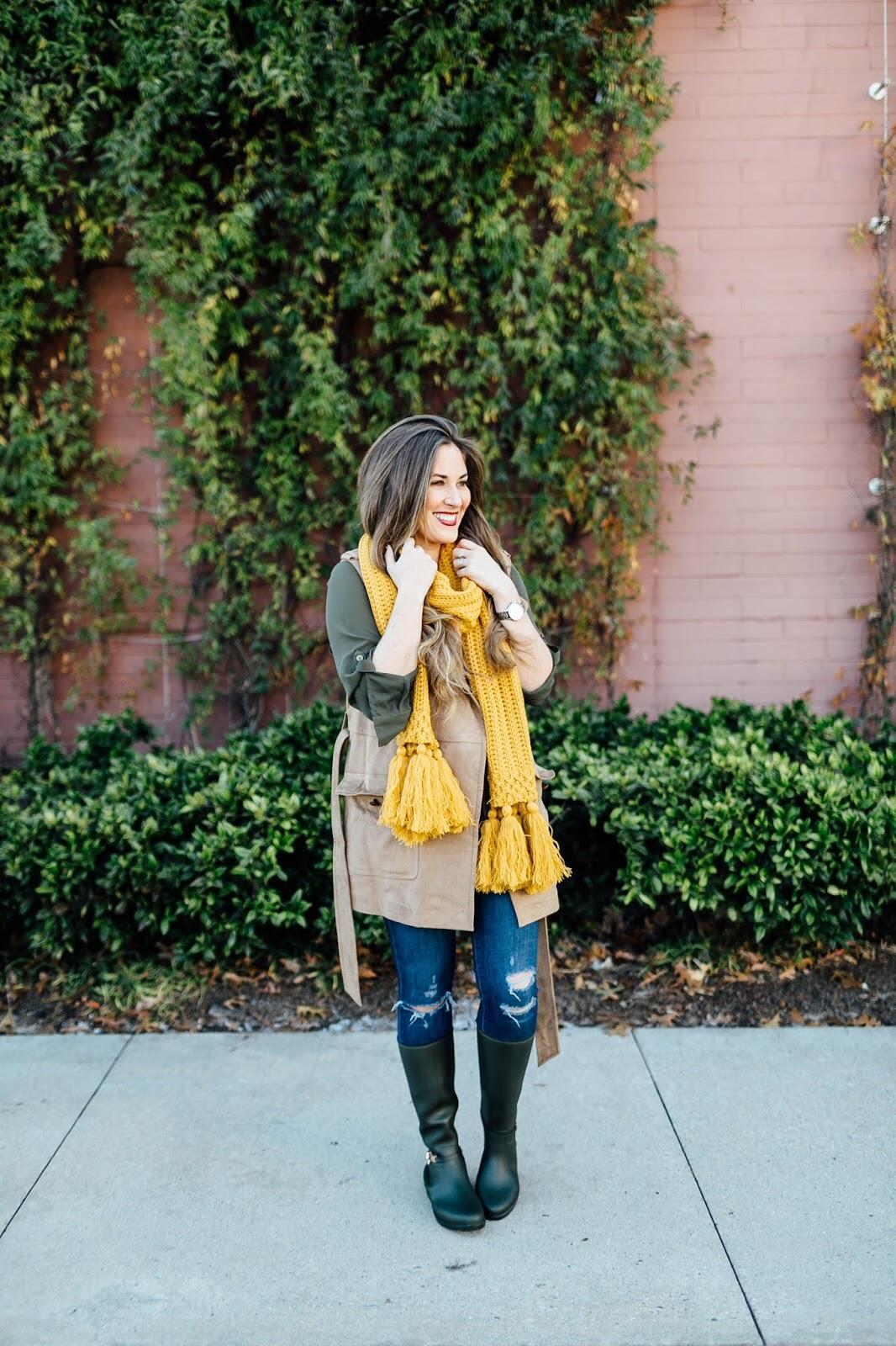 Cute Winter Rain Boots for Women featured by top Memphis fashion blogger, Walking in Memphis in High Heels.