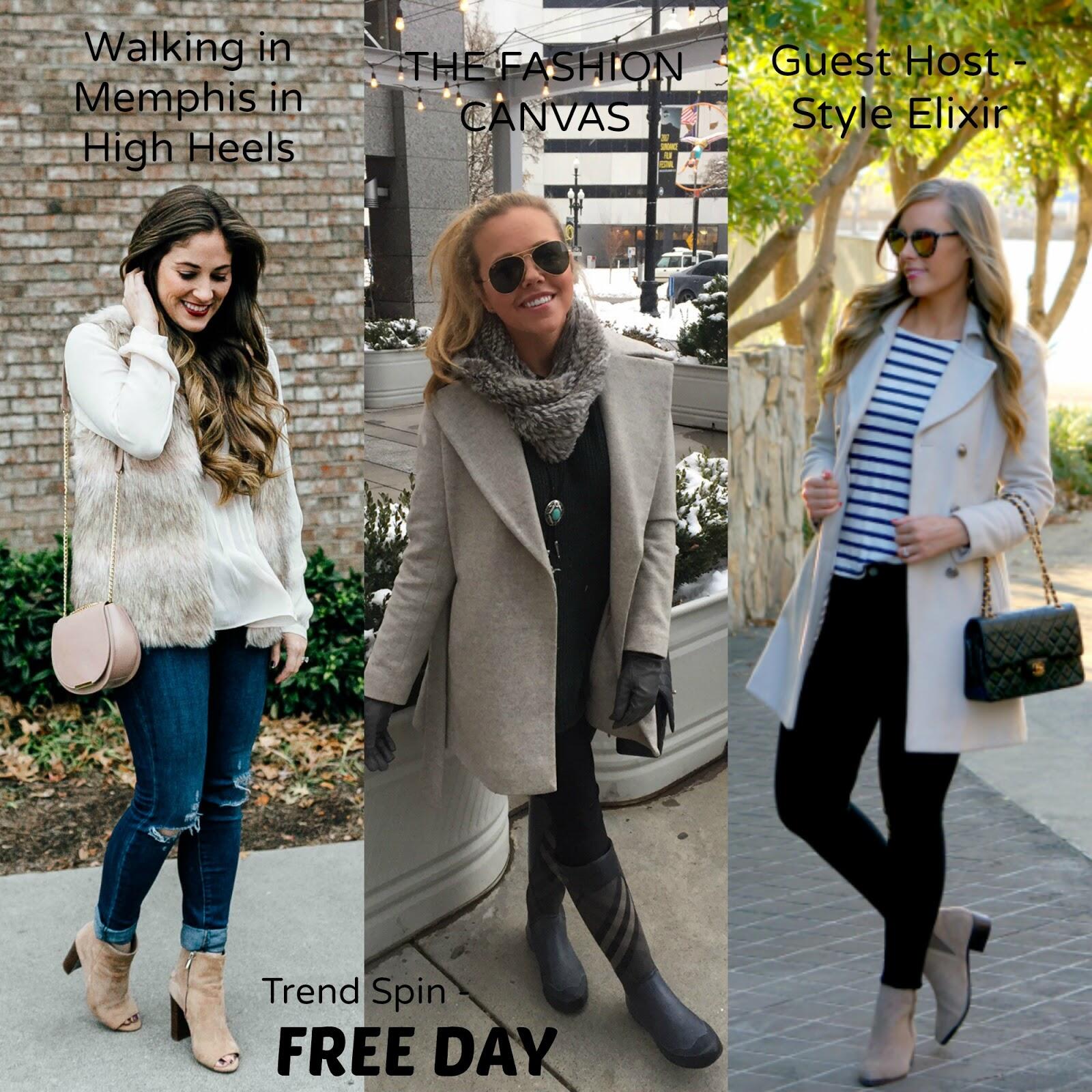 Trend Spin Linkup - Free Day - Walking in Memphis in High Heels