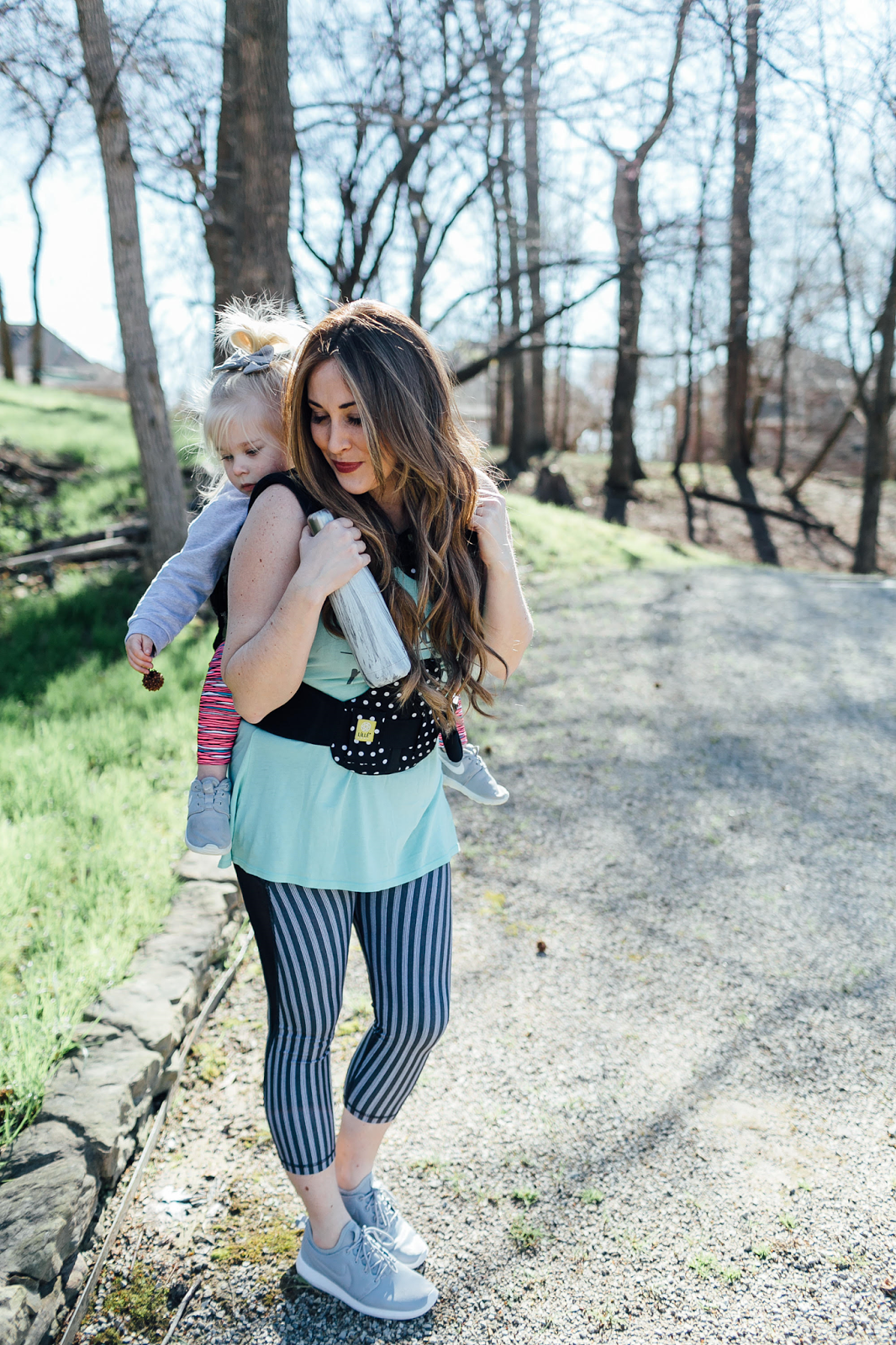 How To Workout With Kids by Walking in Memphis in High Heels: Babywearing