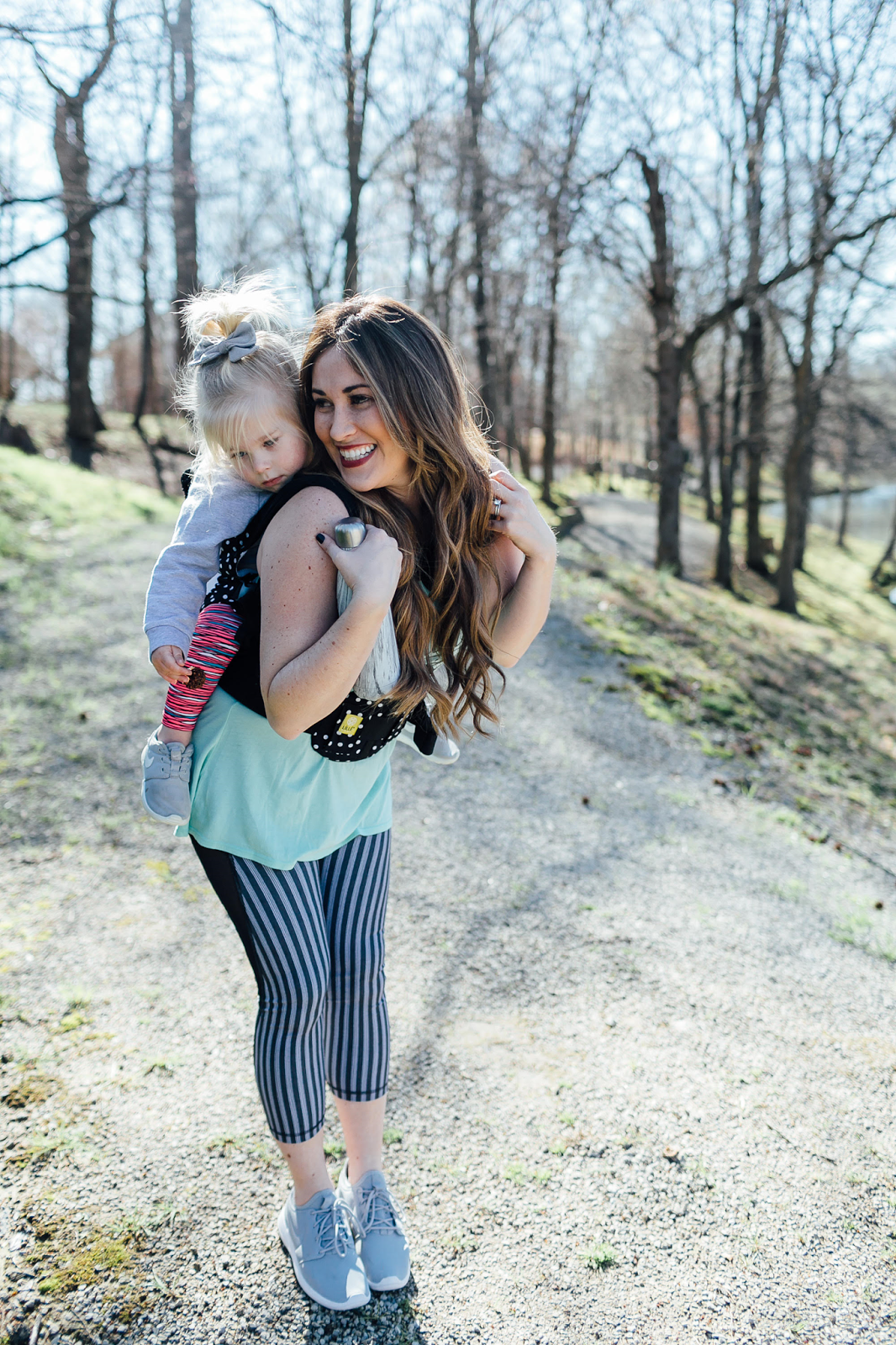 How To Workout With Kids by Walking in Memphis in High Heels: Babywearing