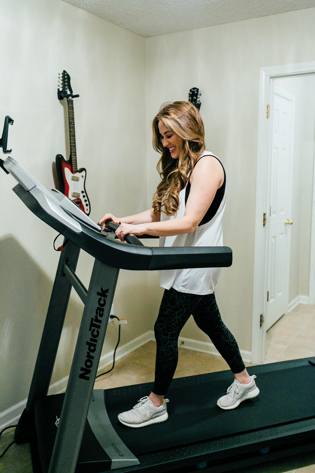 5 Tips to Make Time For Exercise at Home by lifestyle blogger Laura from Walking in Memphis in High Heels