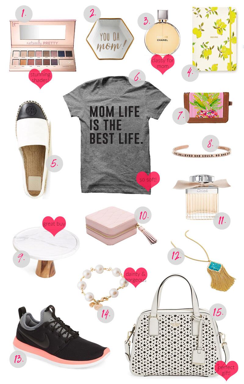 Mother's Day Gift Guide by fashion blogger Laura of Walking in Memphis in High Heels