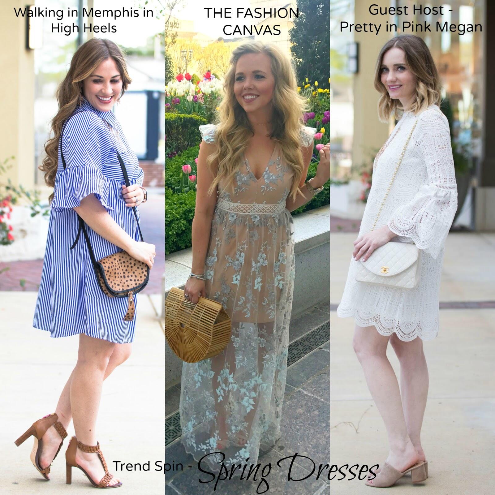 Trend Spin Linkup - Spring Dresses + Kendra Scott Giveaway!! - Walking ...