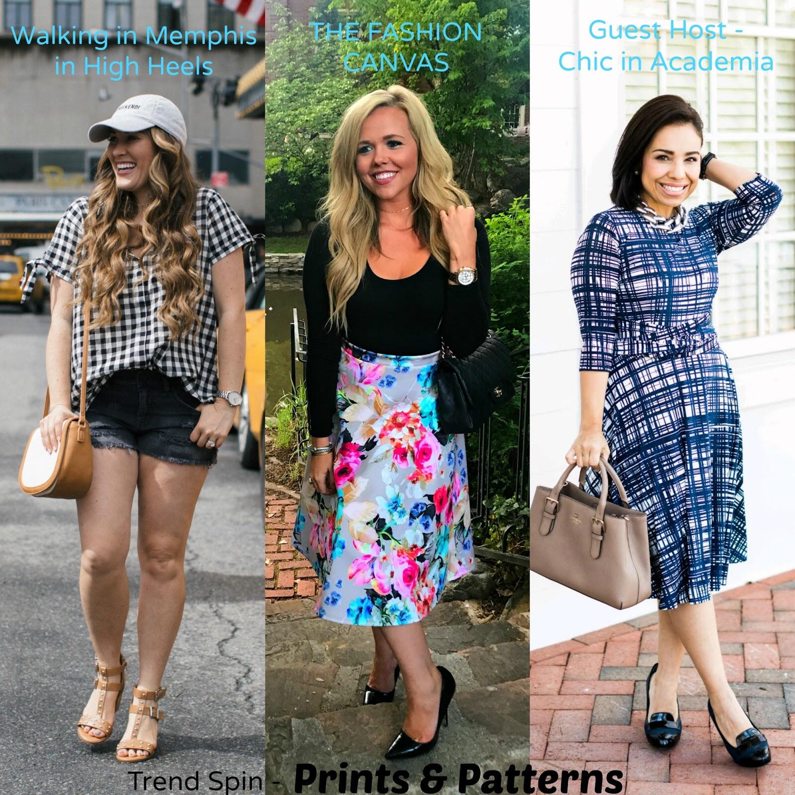 Trend Spin Linkup - Prints and Patterns with Express - Walking in ...