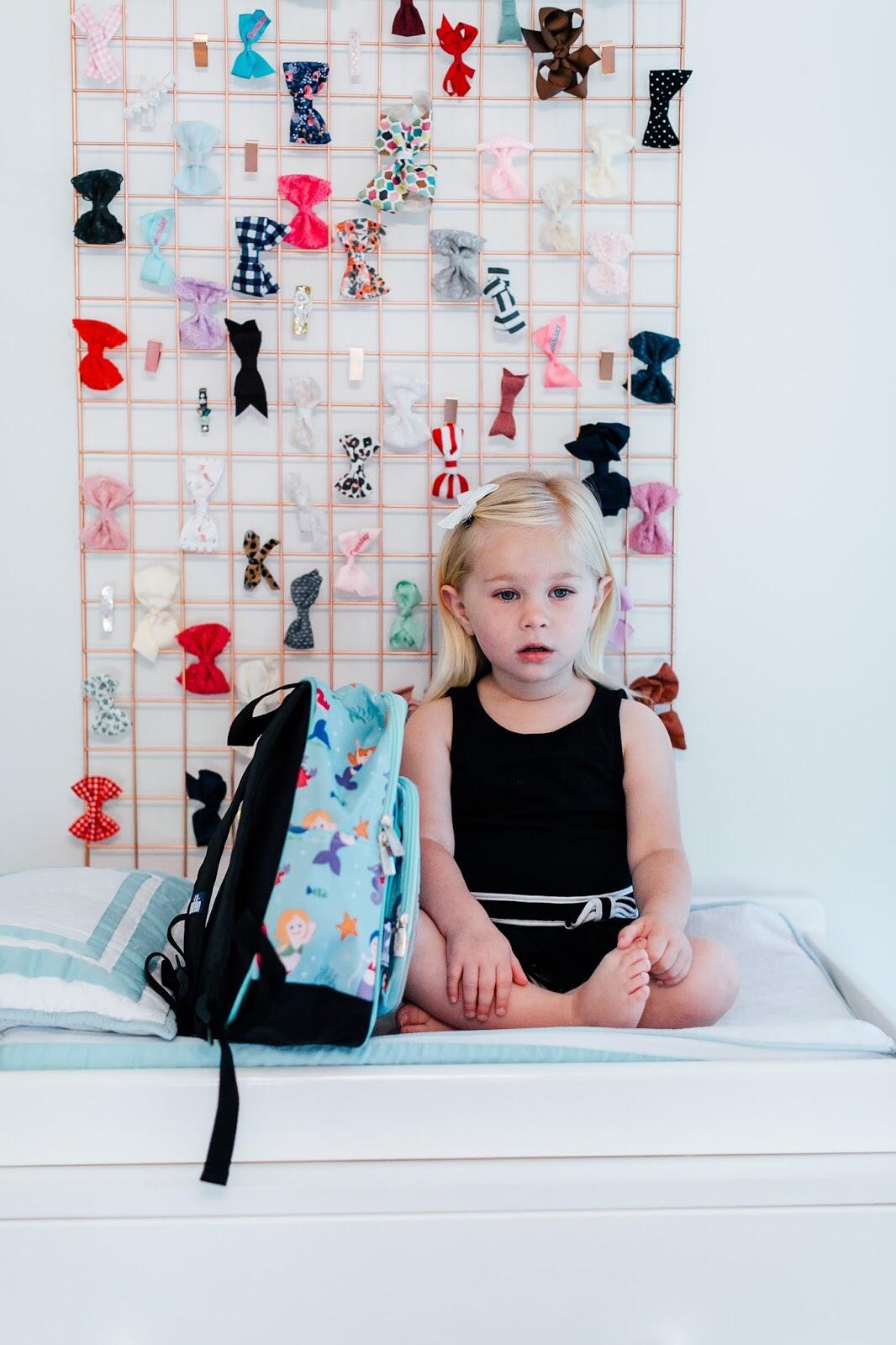 Toddler Room Ideas - Leighton's Big Girl Bed & Room Reveal by popular blogger Laura of Walking in Memphis in High Heels