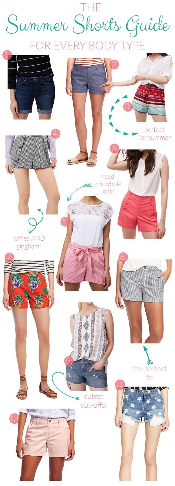 Cute Summer Shorts for your body Type featured by top Memphis fashion blogger, Walking in Memphis in High Heels.
