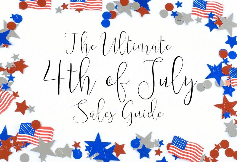 The Ultimate 4th of July Summer Sales Guide - Over 75 of the Biggest & Best Sales by popular blogger Laura of Walking in Memphis in High Heels