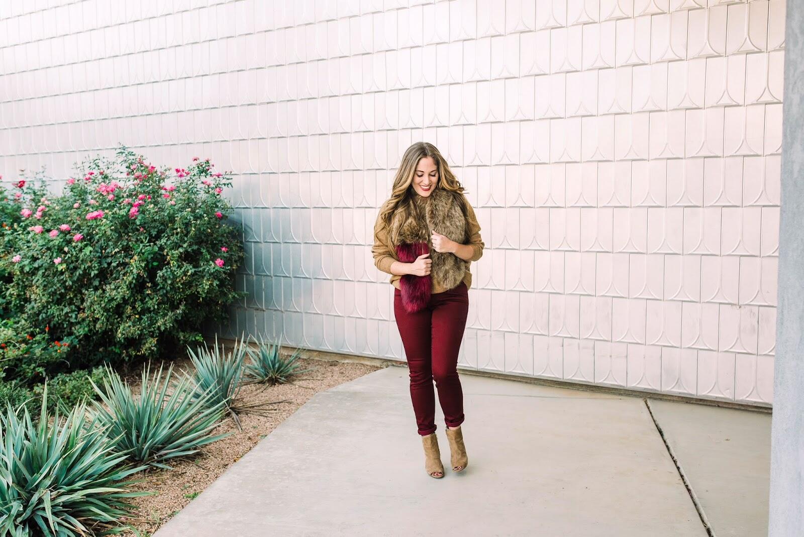 How to Wear Colored Jeans This Fall by East Memphis fashion blogger Walking in Memphis in High Heels