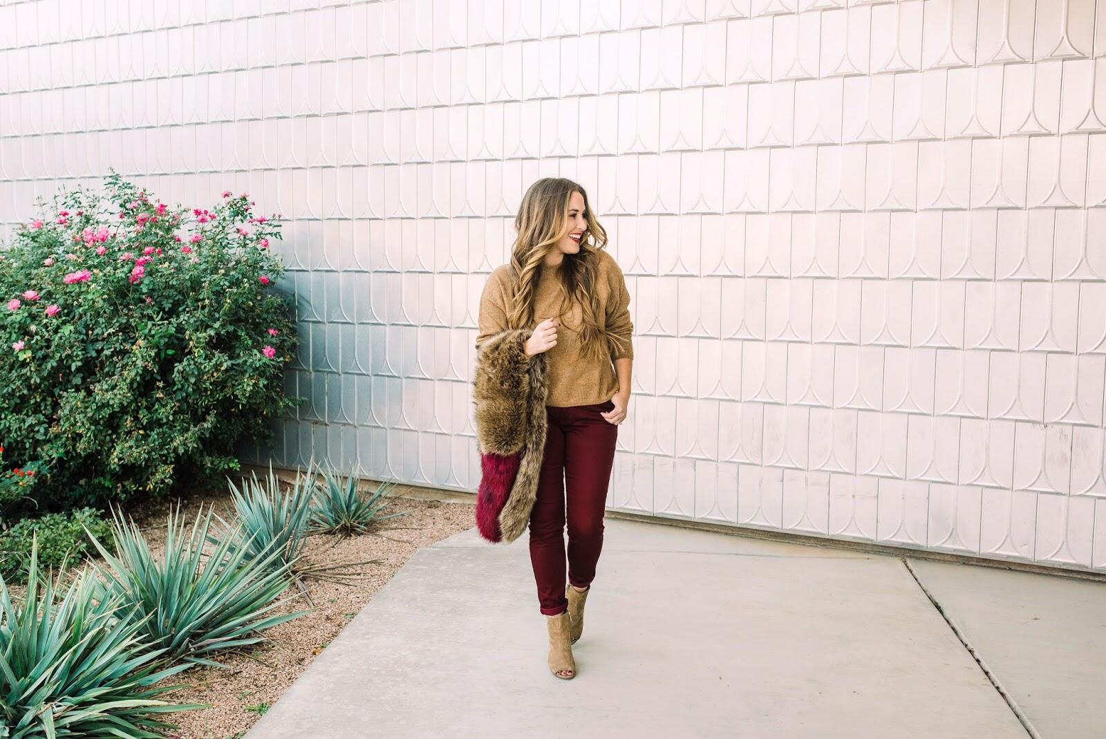 fall colored jeans