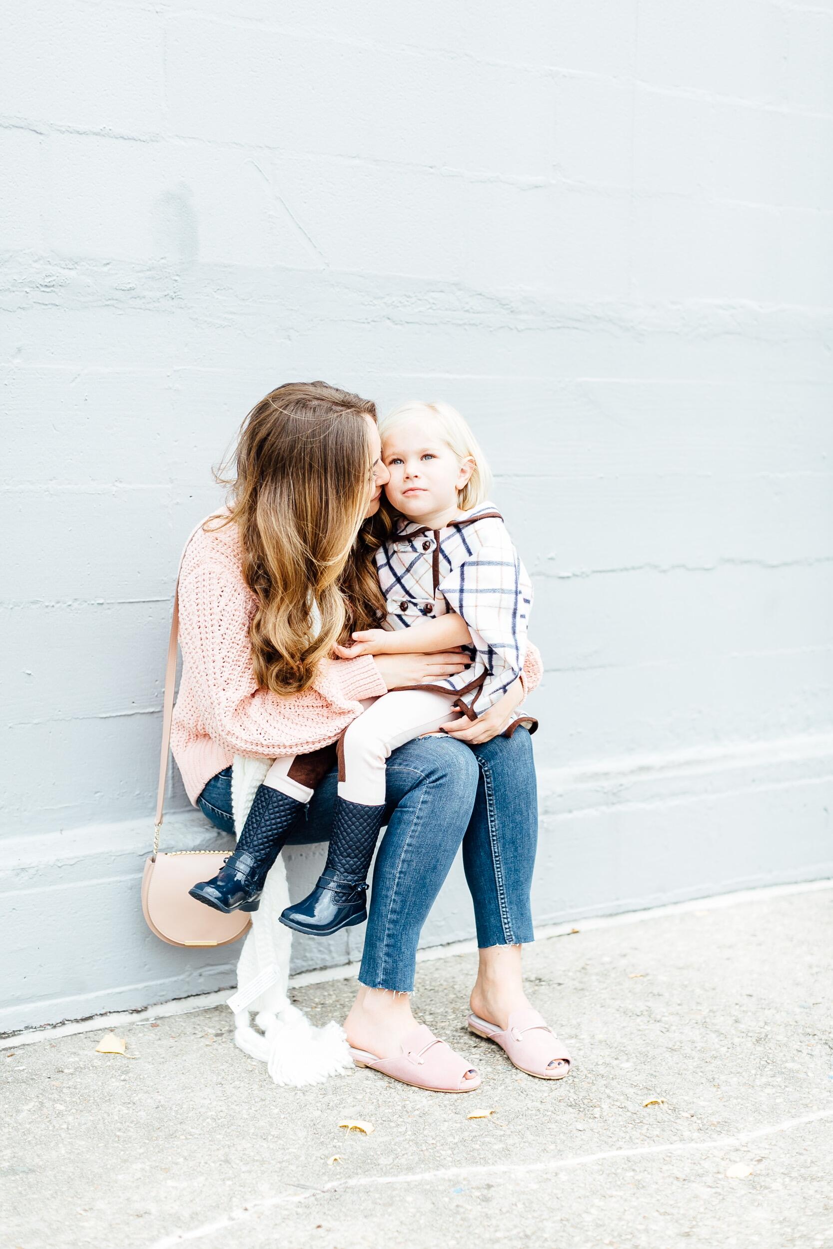 Plaid Cape for Toddlers from Janie and Jack by East Memphis mom blogger Walking in Memphis in High Heels