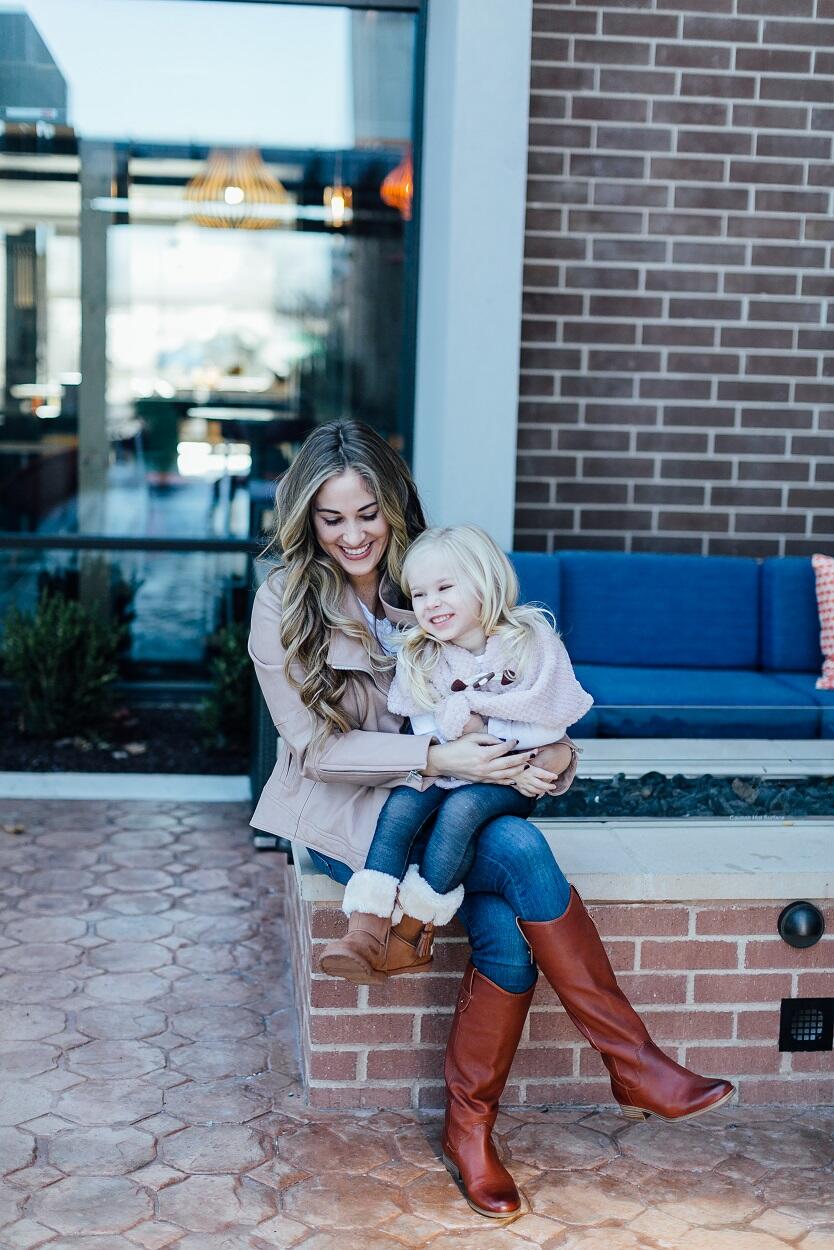 Mama & Mini Collective: Holiday Boots by East Memphis fashion blogger Walking in Memphis in High Heels