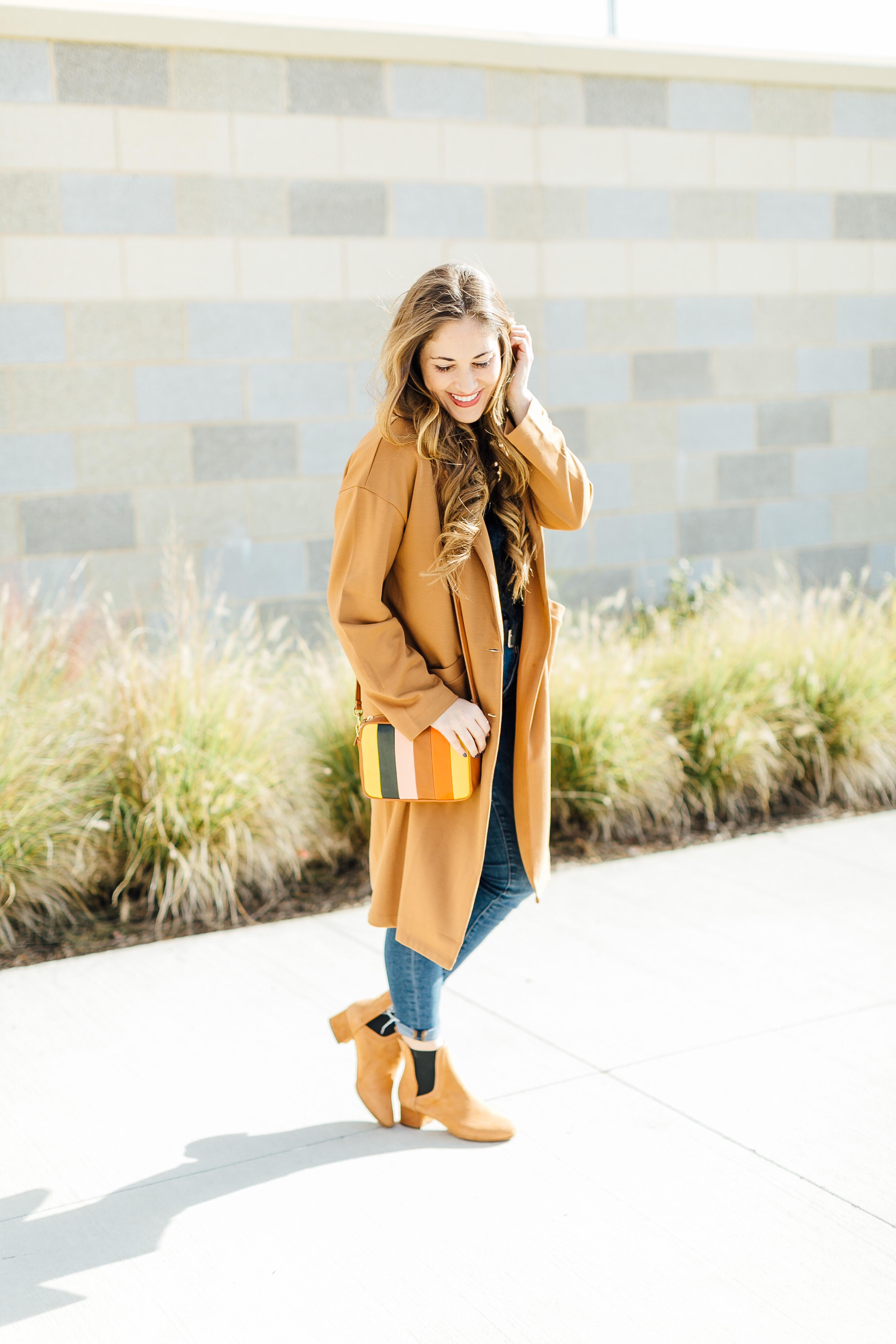 How to Wear a Longline Coat by East Memphis style blogger Walking in Memphis in High Heels