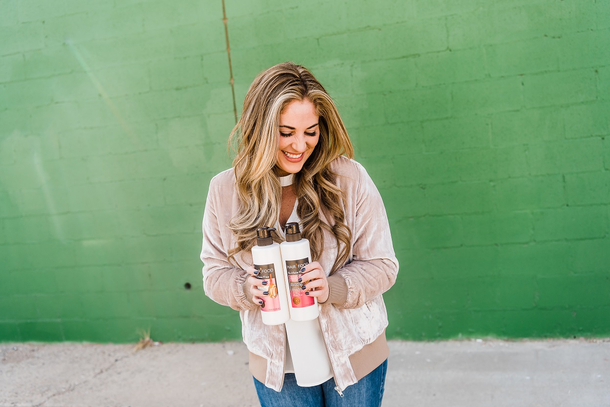 How to Protect Color Treated Hair with Hair Food by popular East Memphis style blogger Walking in Memphis in High Heels