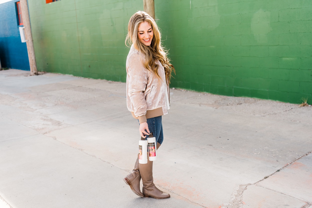 How to Protect Color Treated Hair with Hair Food by popular East Memphis style blogger Walking in Memphis in High Heels