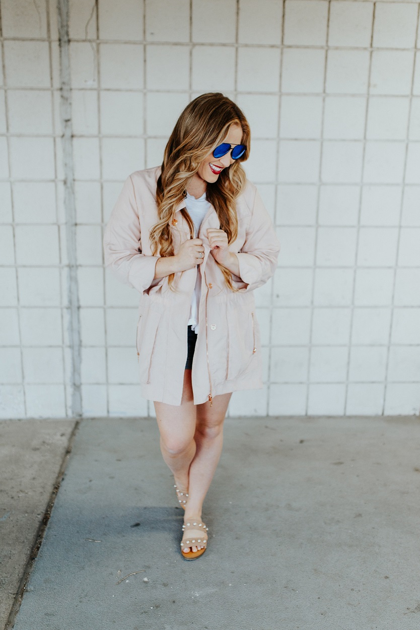 Tart Collections Jacket styled by popular fashion blogger Walking in Memphis in High Heels