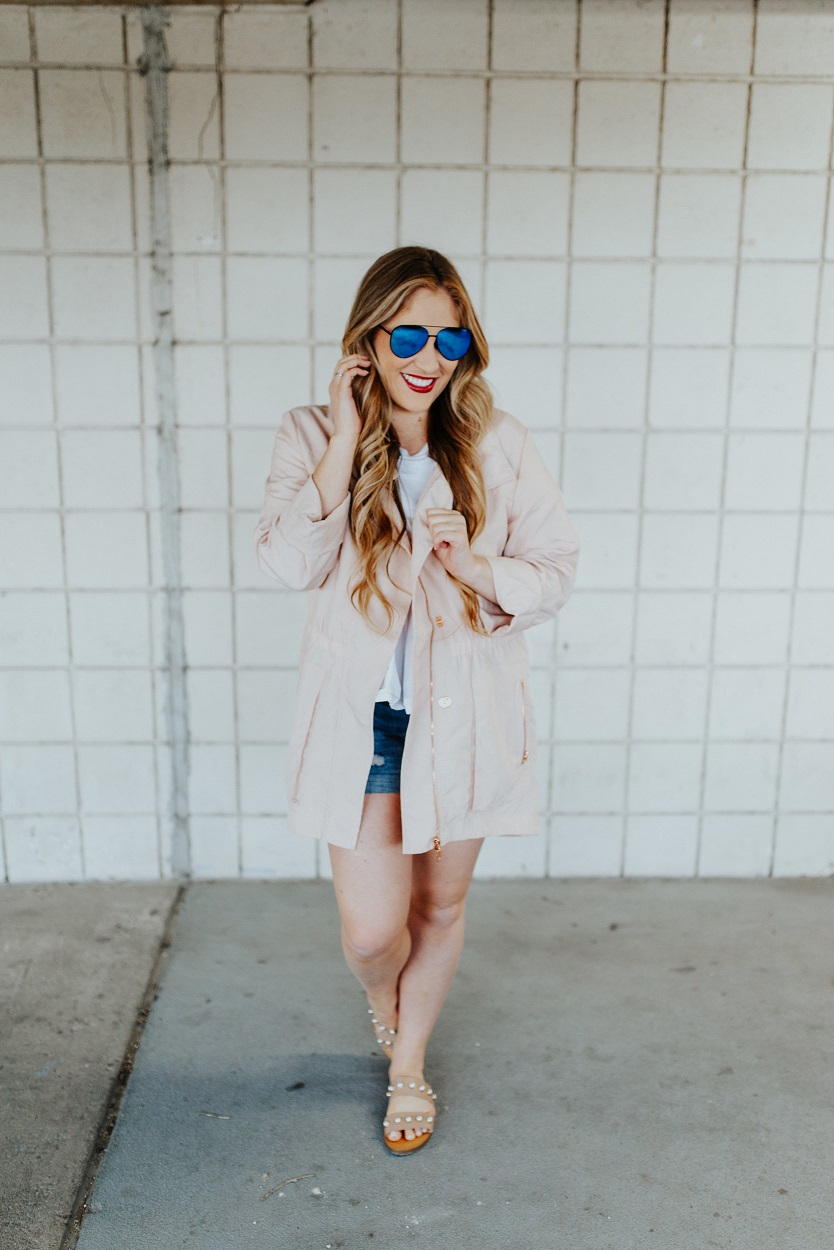 Tart Collections Jacket styled by popular fashion blogger Walking in Memphis in High Heels