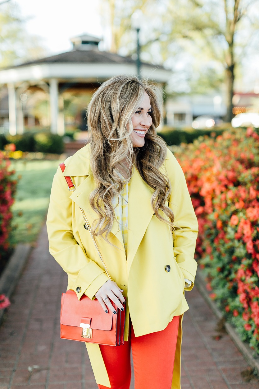 Spring Bold Colors styled by popular fashion blogger, Walking in Memphis in High Heels