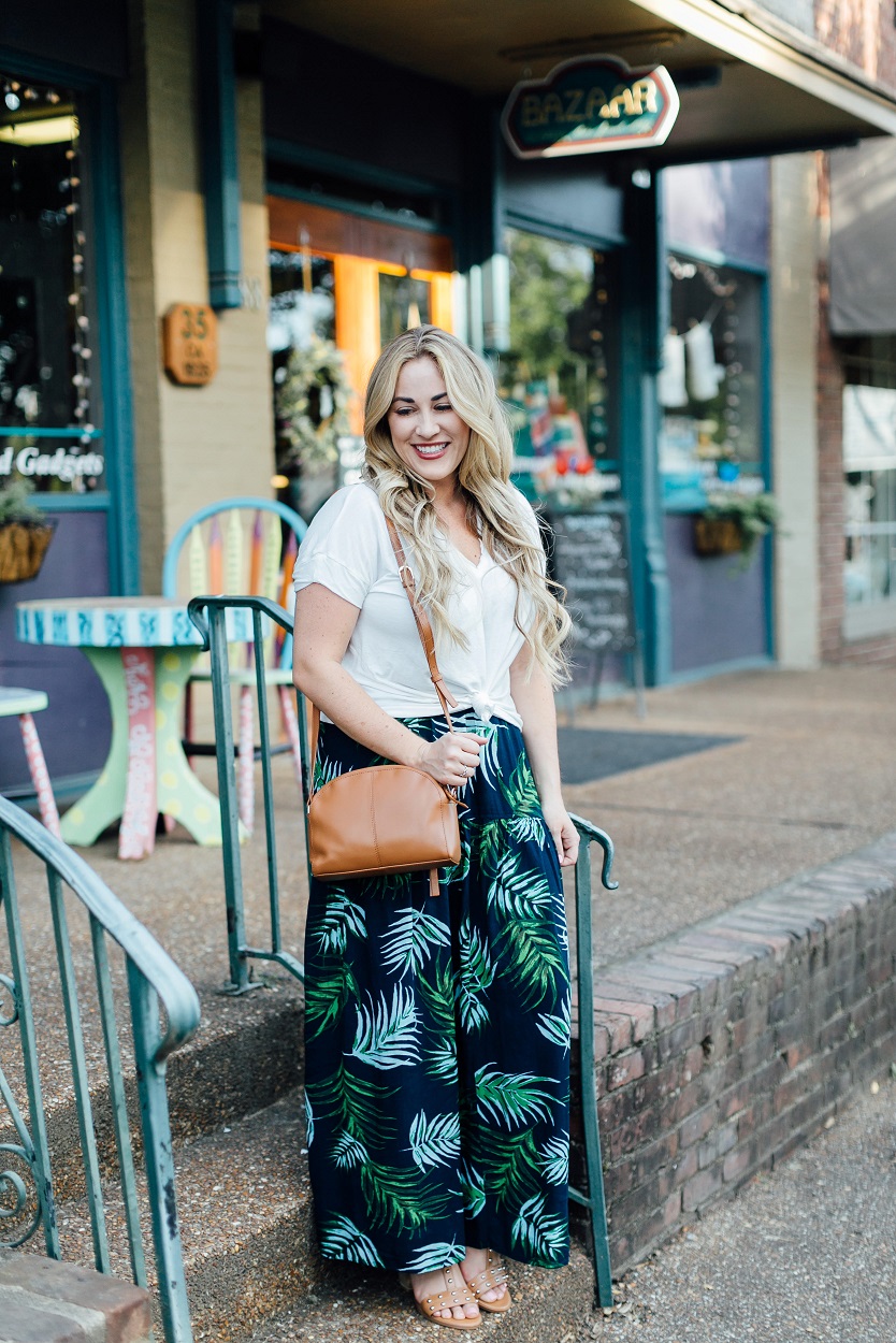How to Dress up a Basic White Tee featured by popular style blogger, Walking in Memphis in High Heels