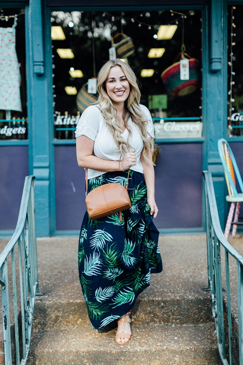 How to Dress up a Basic White Tee featured by popular style blogger, Walking in Memphis in High Heels