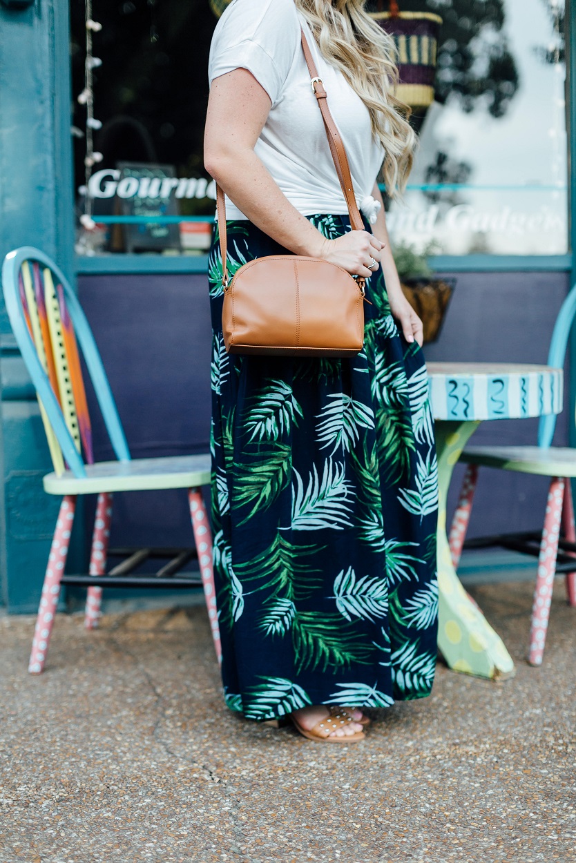 How to Dress up a Basic White Tee - Walking in Memphis in High Heels