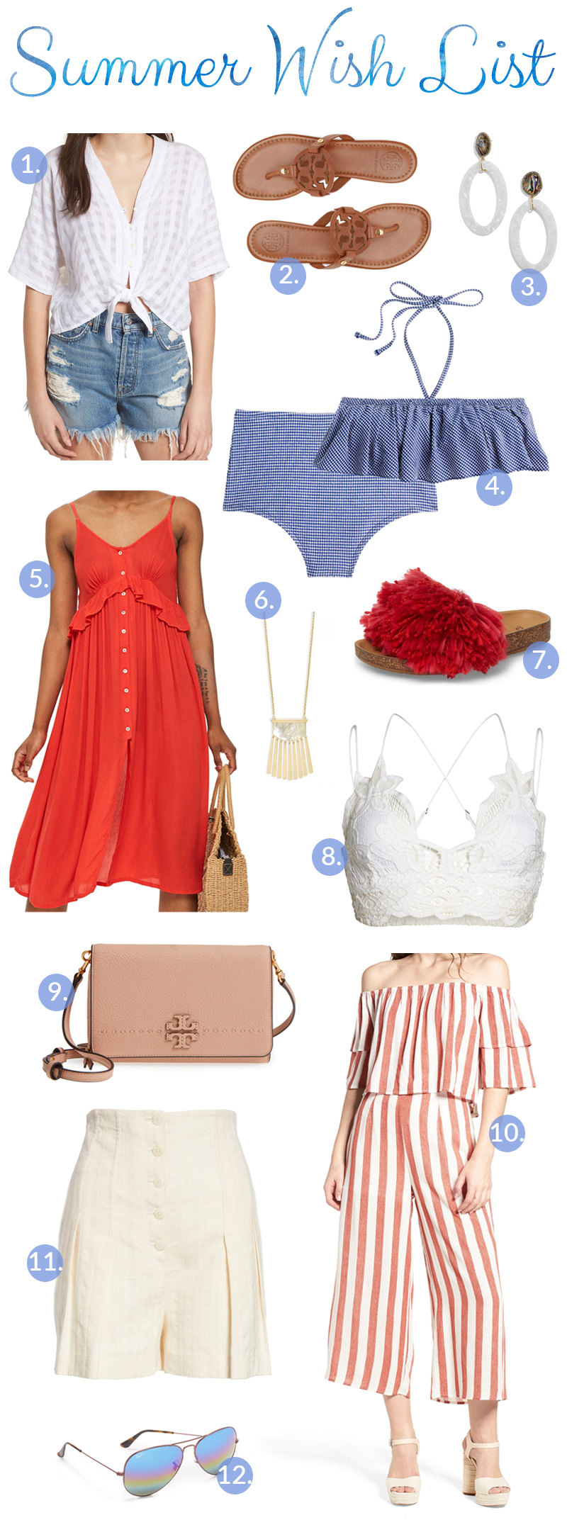 My Summer Fashion Wish List, featured by popular fashion blogger, Walking in Memphis in High Heels