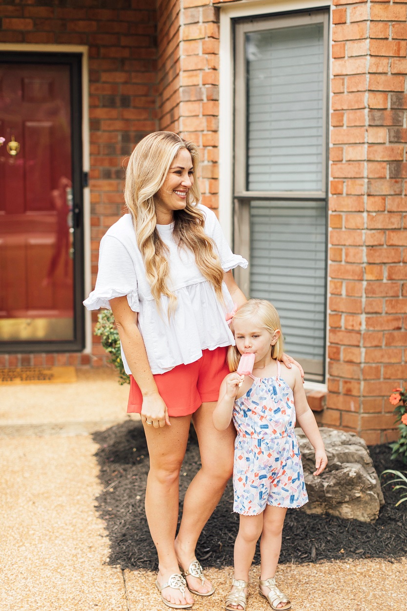 Mommy and Me Labor Day Outfits | Walking in Memphis in High Heels