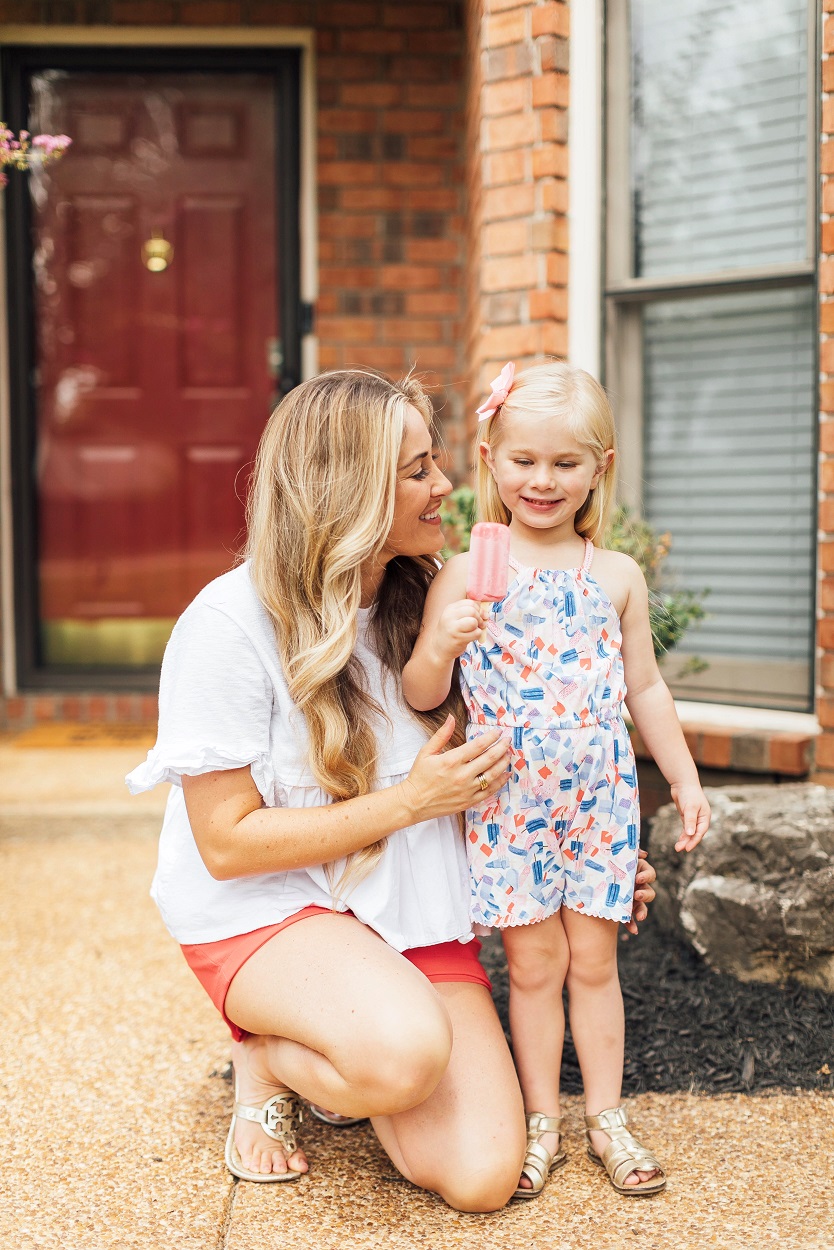 Mommy and Me Labor Day outfits featured by popular fashion blogger, Walking in Memphis in High Heels