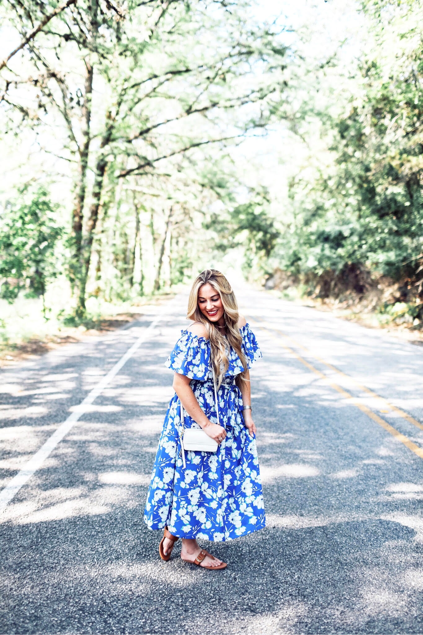 nordstrom white floral dress