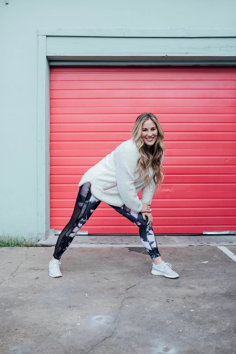 Fall athleisure featured by top fashion blog, Walking in Memphis in High Heels