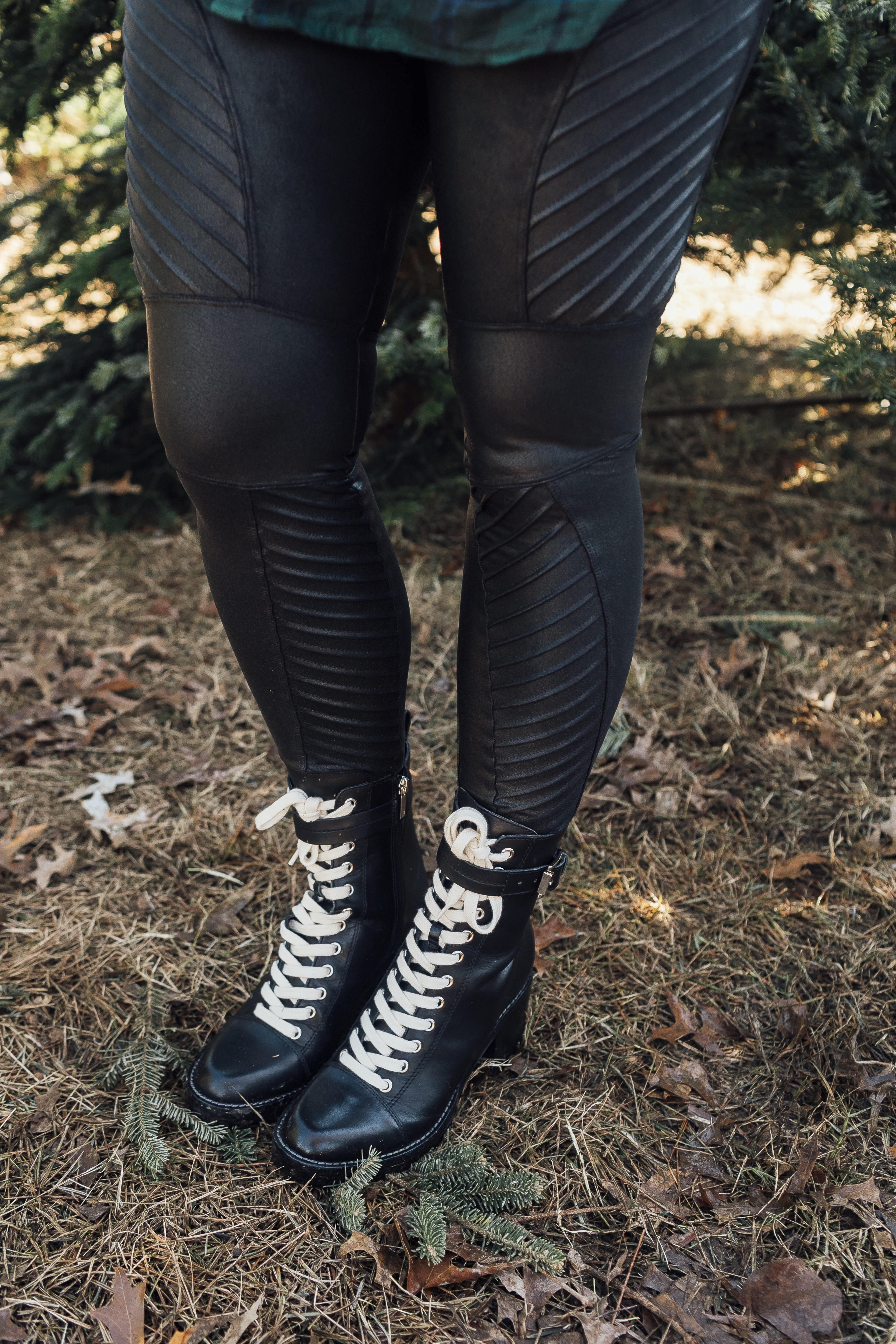 SPANX FAUX LEATHER MOTO LEGGINGS – RAOK boutique