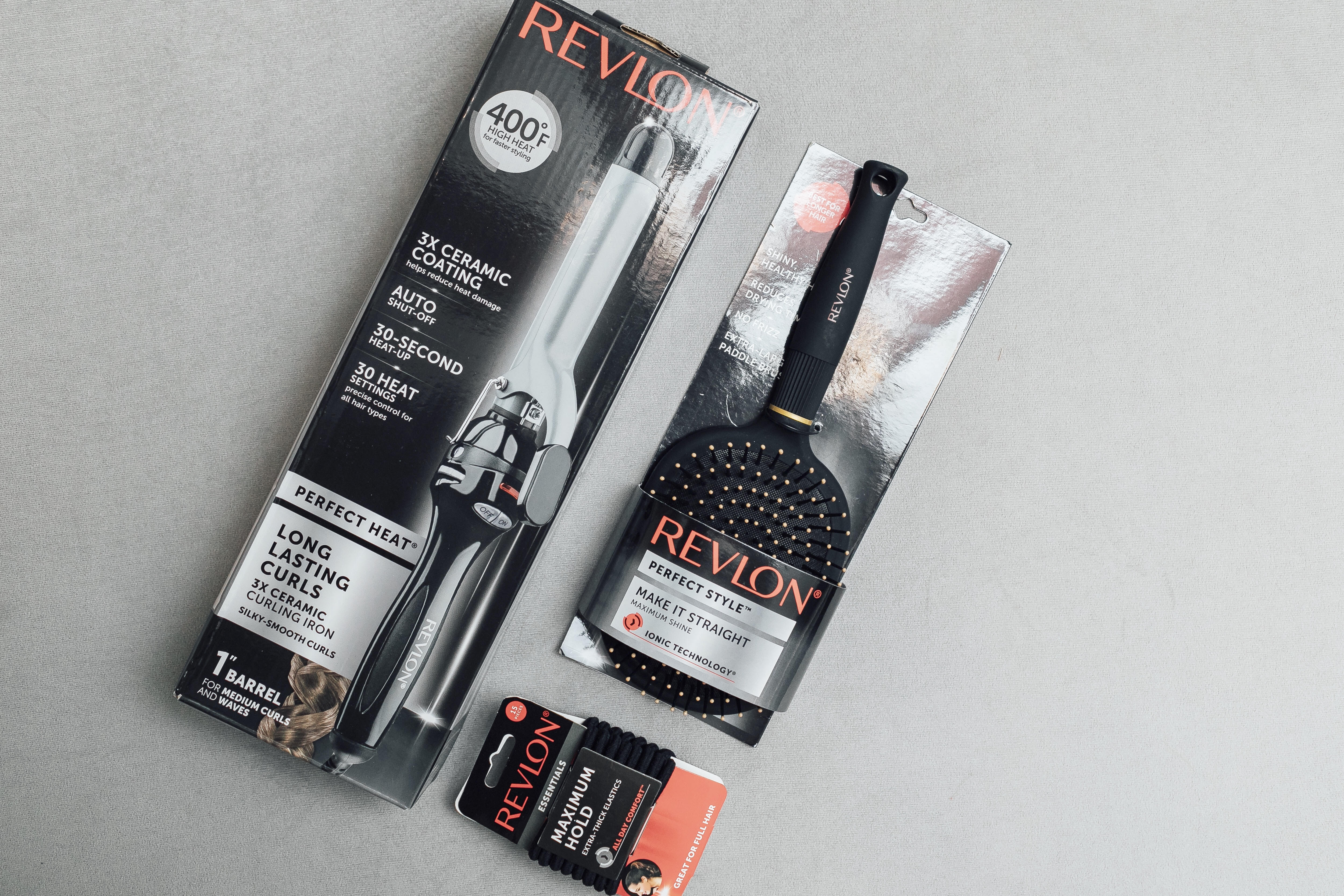 How to Create Beach Waves with a Curling Wand featured by top US beauty blog, Walking in Memphis in High Heels: image of the Revlon Perfect Heat Curling Iron