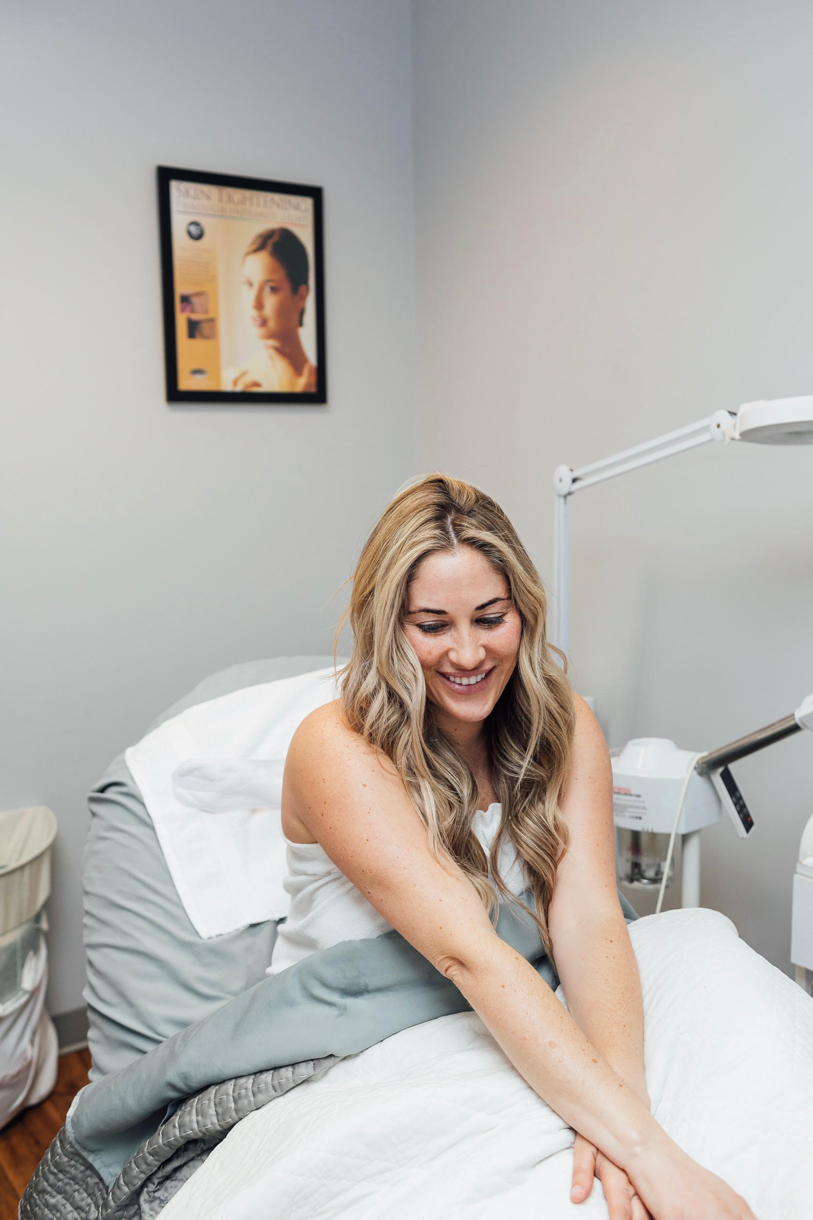 How Often Should You Get a Facial? featured by top US beauty blog, Walking in Memphis in High Heels: image of a woman getting a facial at Spa Therapies