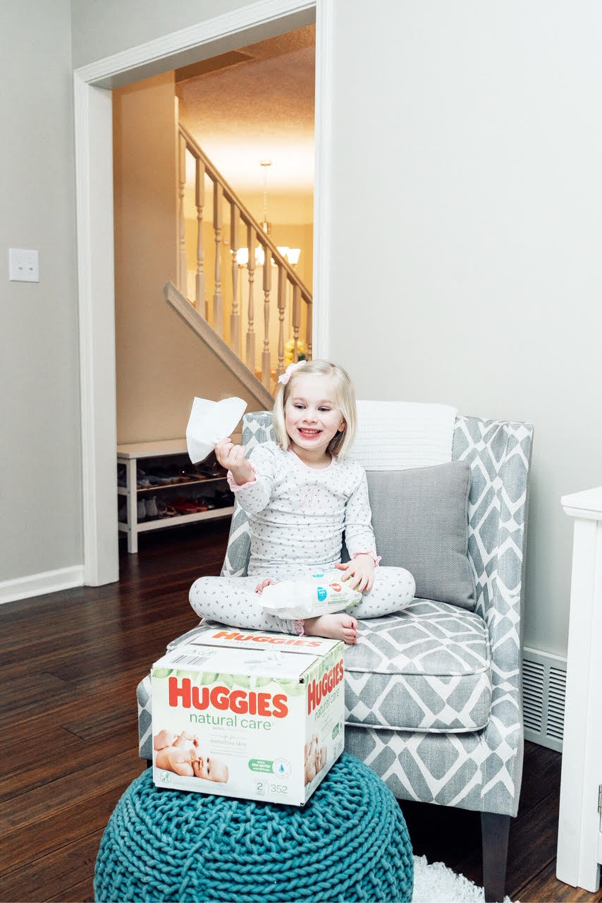 Huggies Natural Care Wipes review featured by top US life and style blog, Walking in Memphis in High Heels