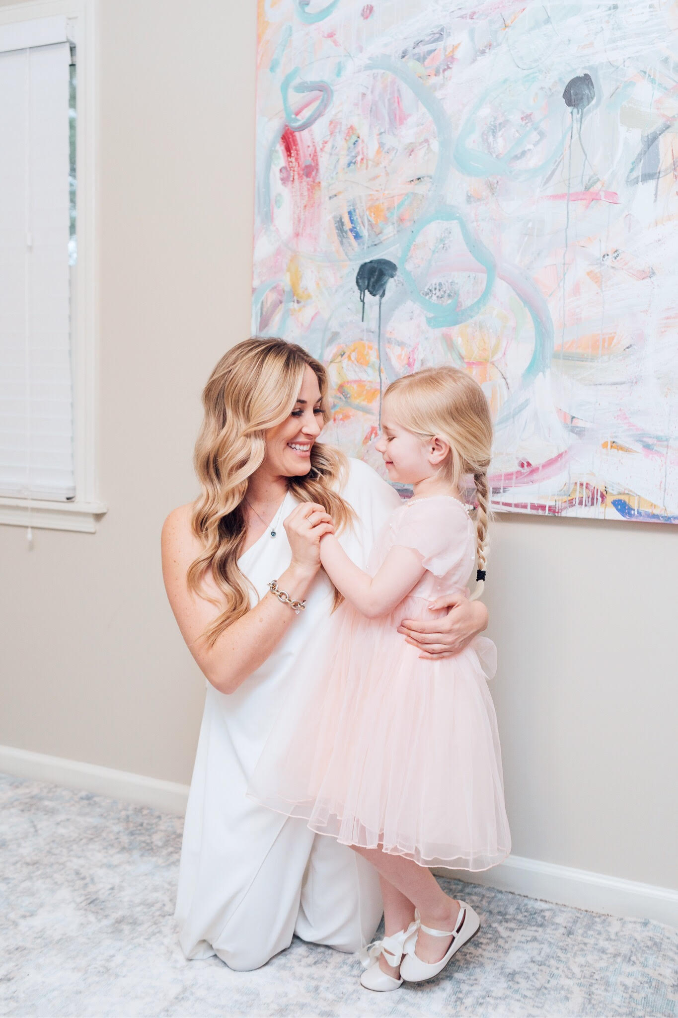 Happy Mother's Day Weekend featured by top US fashion blog, Walking in Memphis in High Heels: image of a toddler wearing a Kid's Dream dress