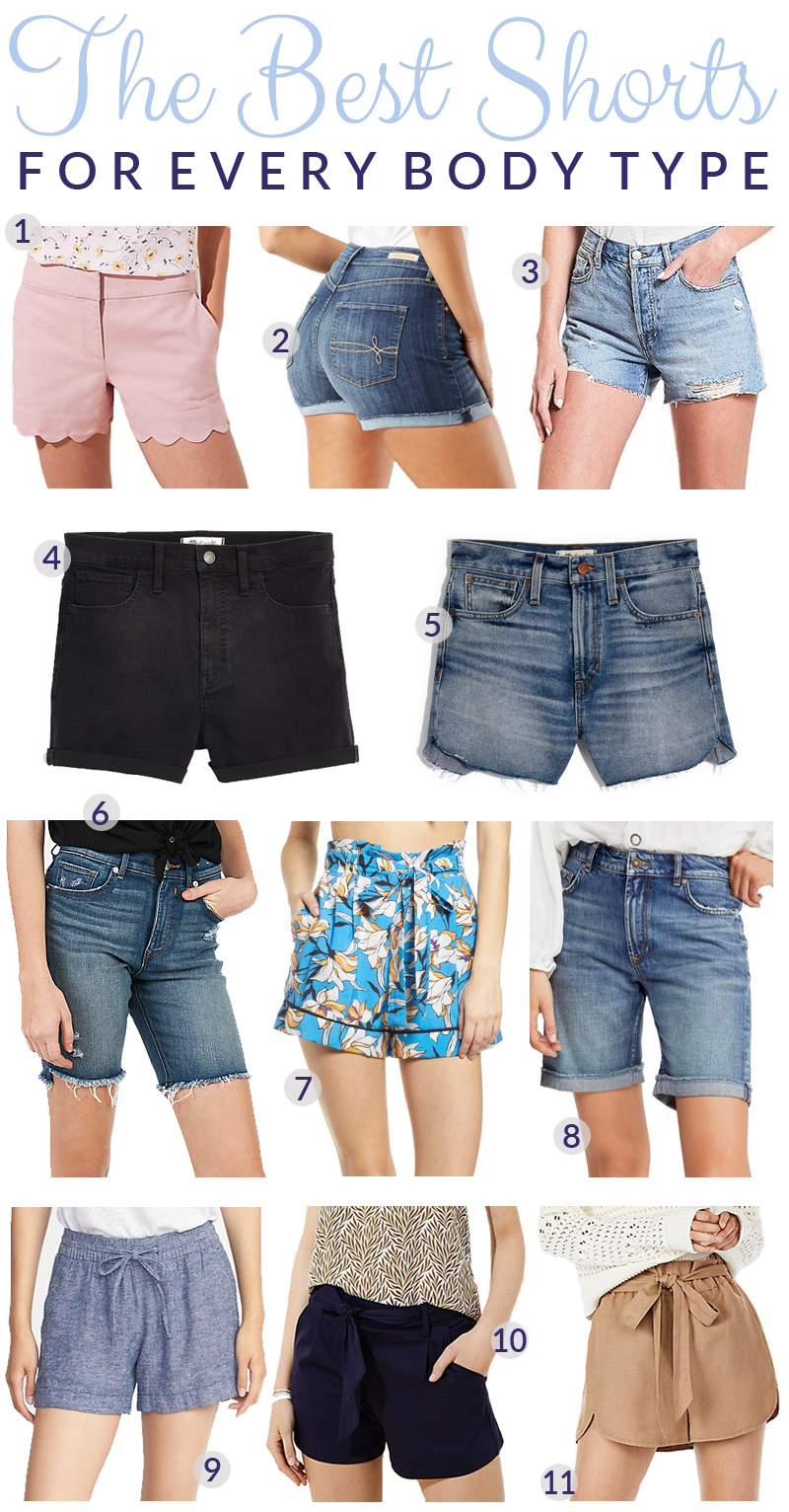 Best Flattering Shorts for YOUR Body - Walking in Memphis in High