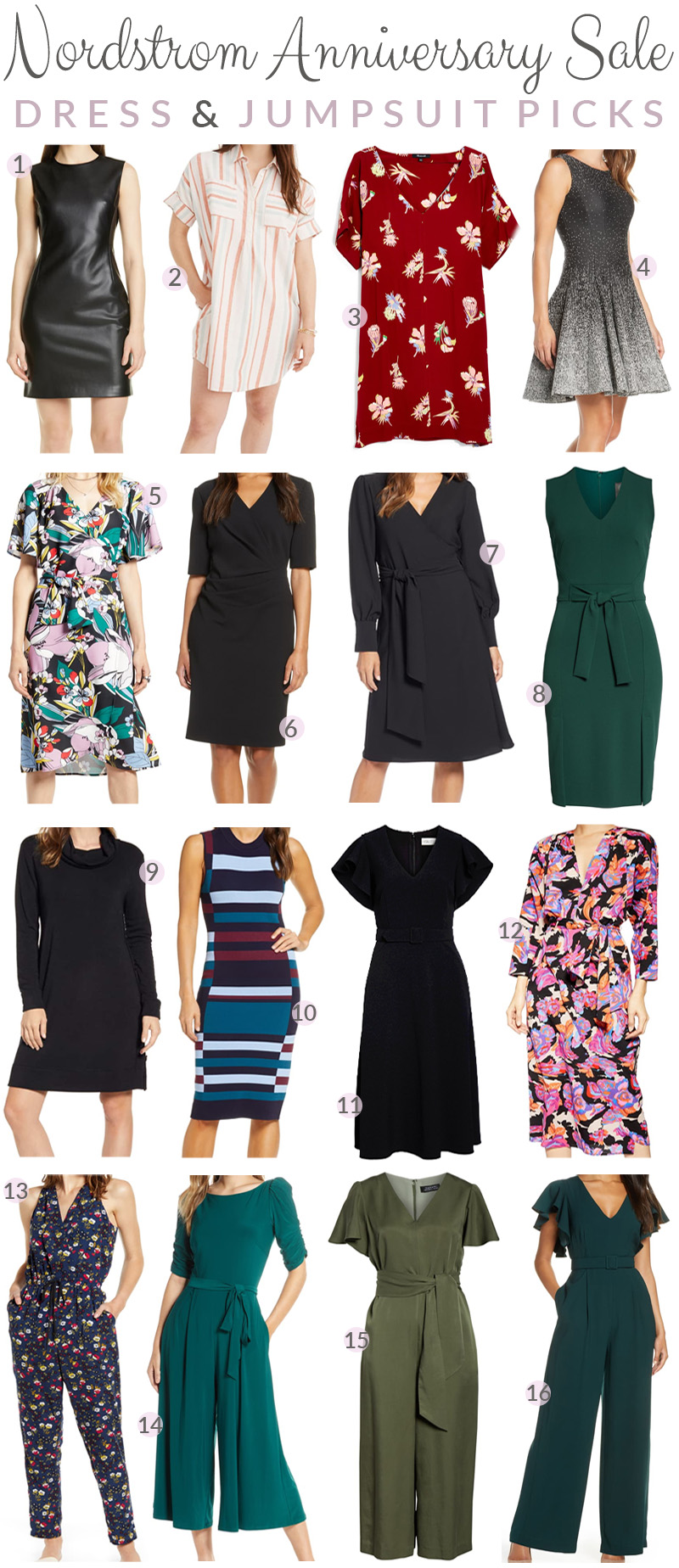 Nordstrom Anniversary Sale: Best Dresses & Jumpsuits featured by top US fashion blog, Walking in Memphis in High Heels