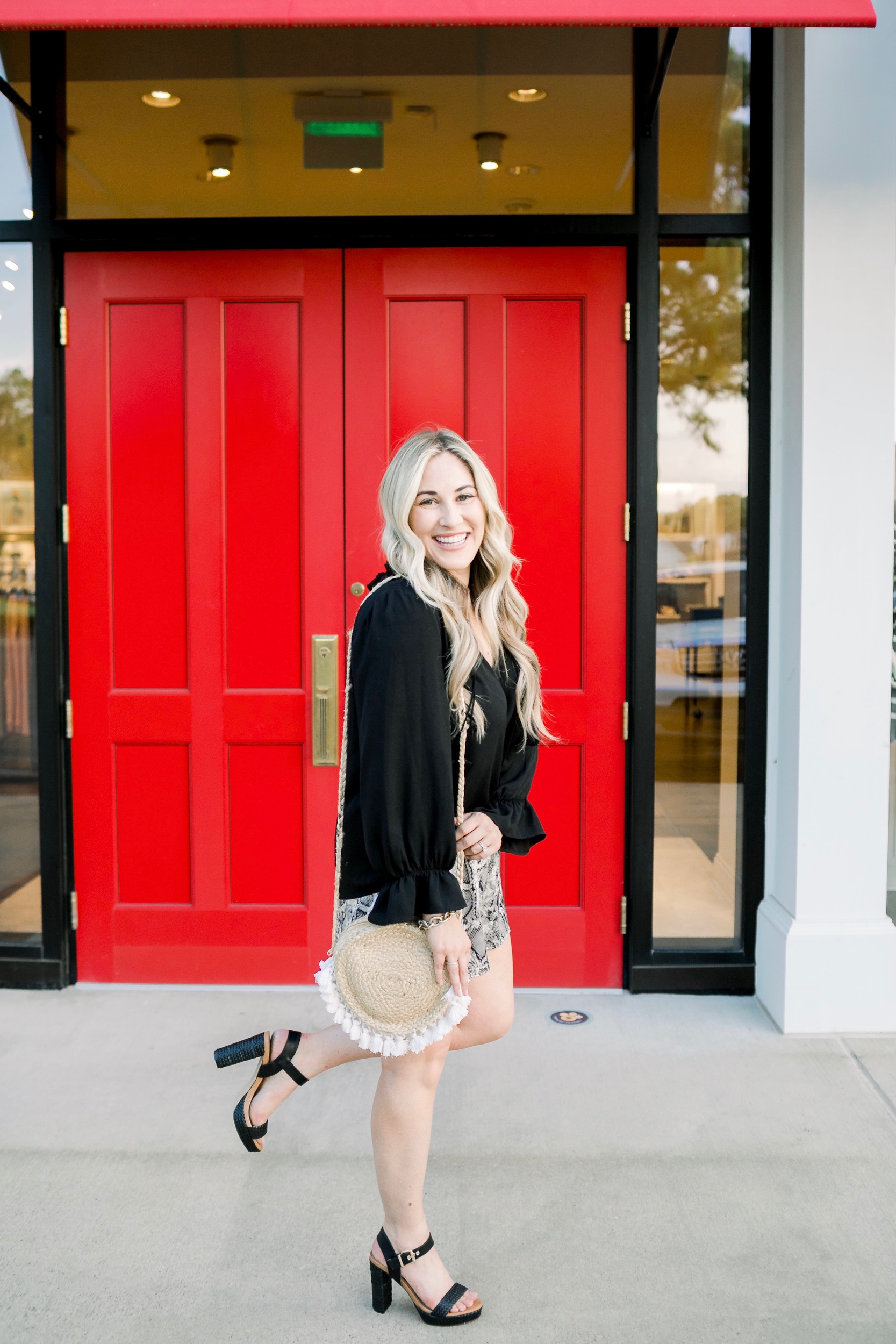 Espadrille Wedge Sandals & TFF Linkup - Doused in Pink