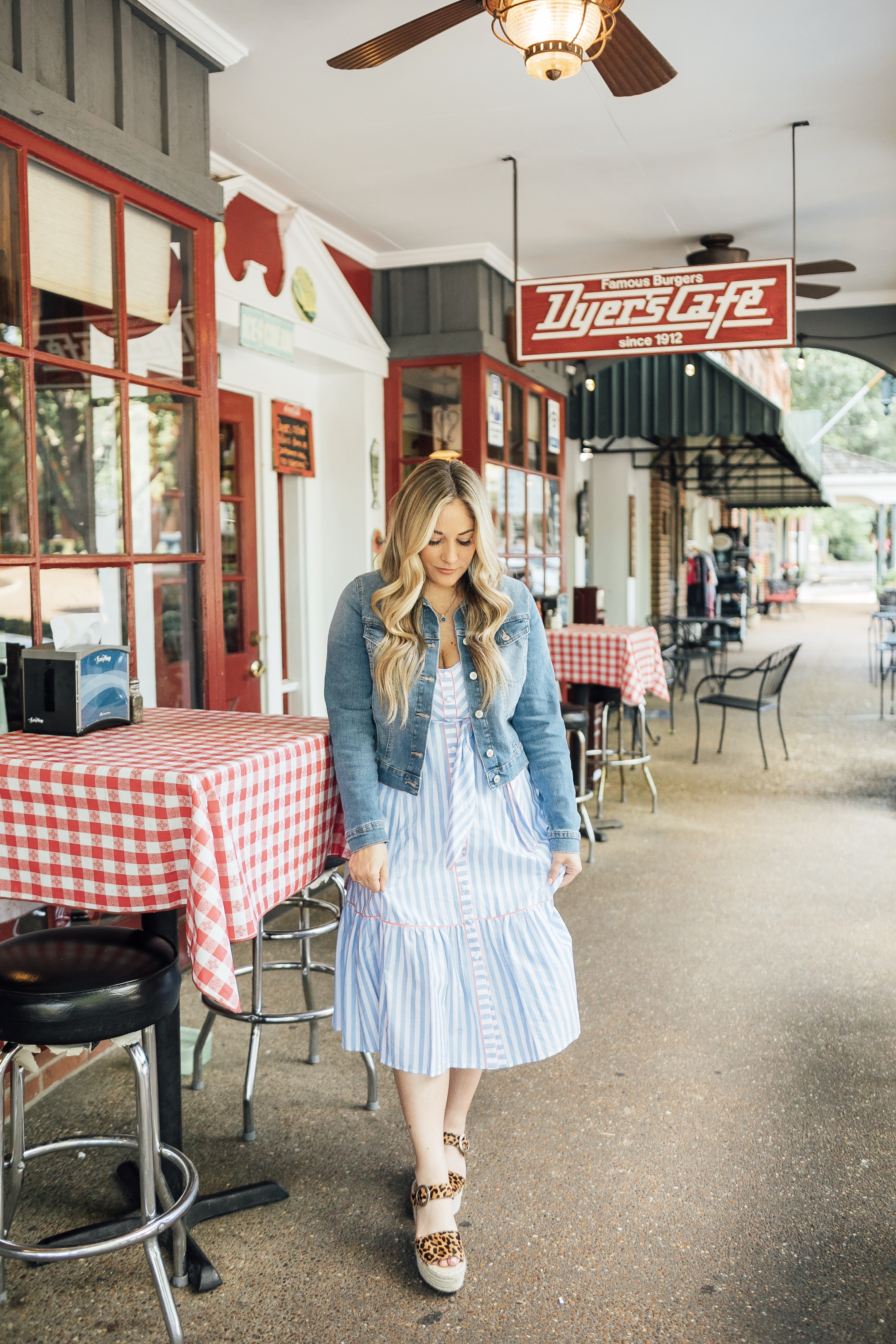 Eliza j outlet gingham dress