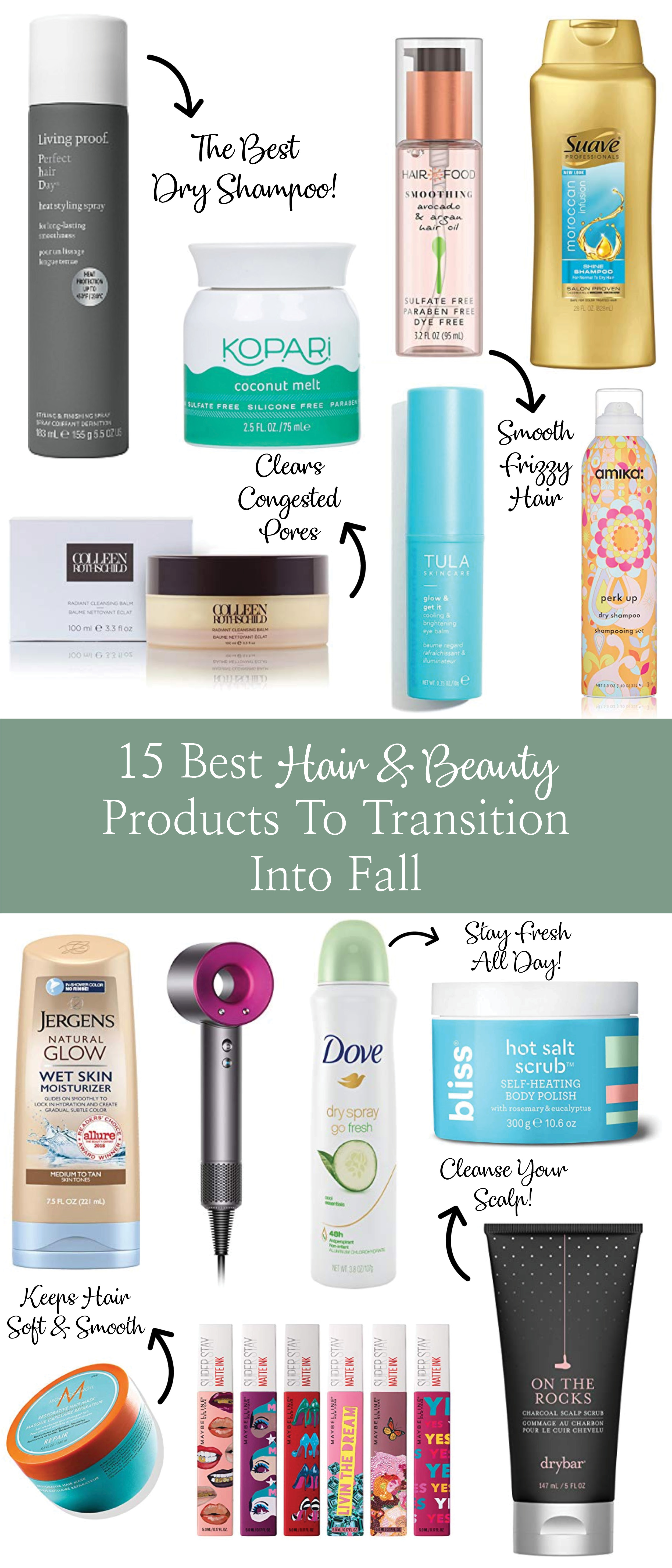 Best hair and beauty products for fall, featured by top US beauty blog, Walking in Memphis in High Heels