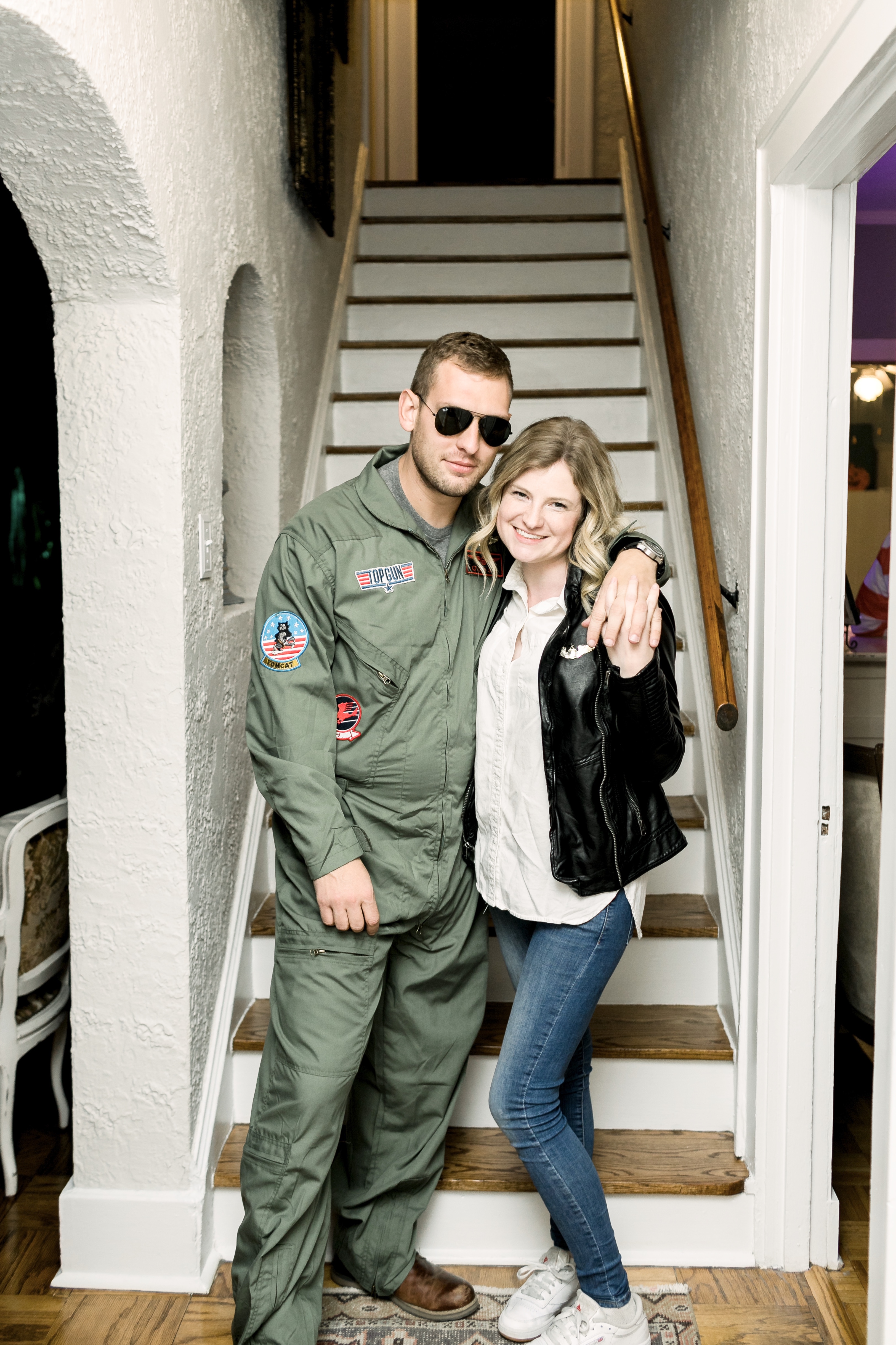 Family Halloween Costume Ideas - Top Gun - Pursuing Pretty