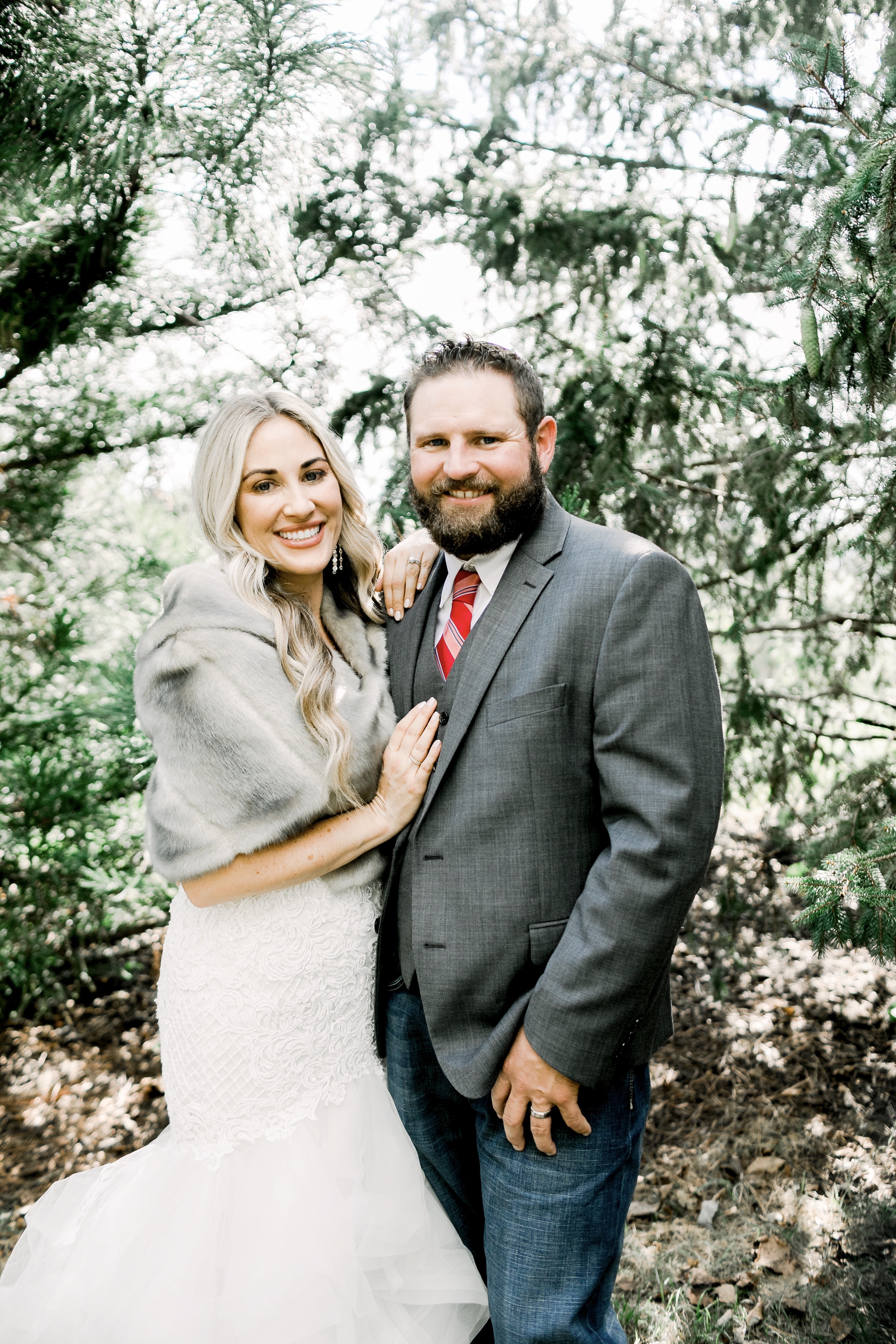 Newlywed Christmas Card printed by Minted featured by top US life and style blog, Walking in Memphis in High Heels.